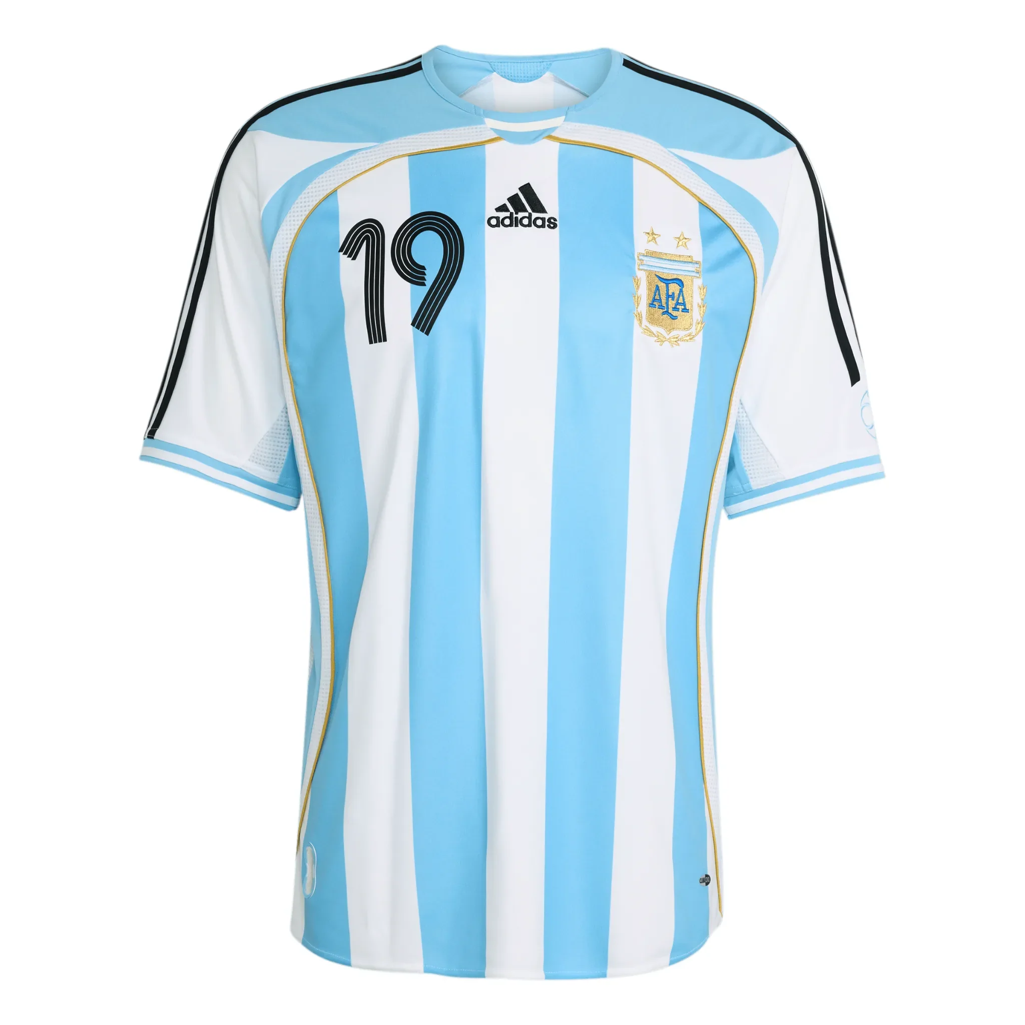 Argentina AFA Messi Home Jersey 2006 - Image 5