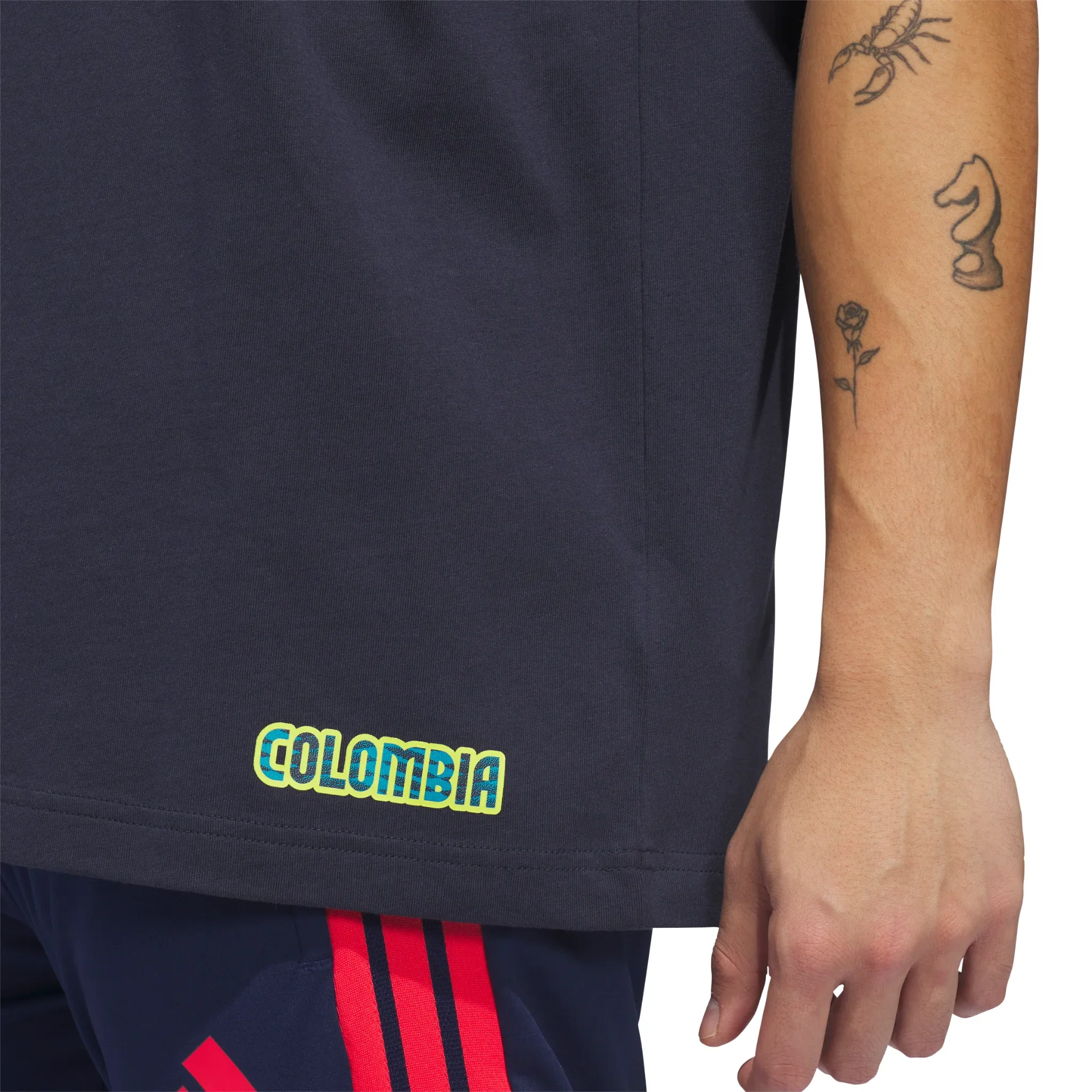 FIFA World Cup 2026 Colombia FCF Away Graphic T-Shirt - Image 4