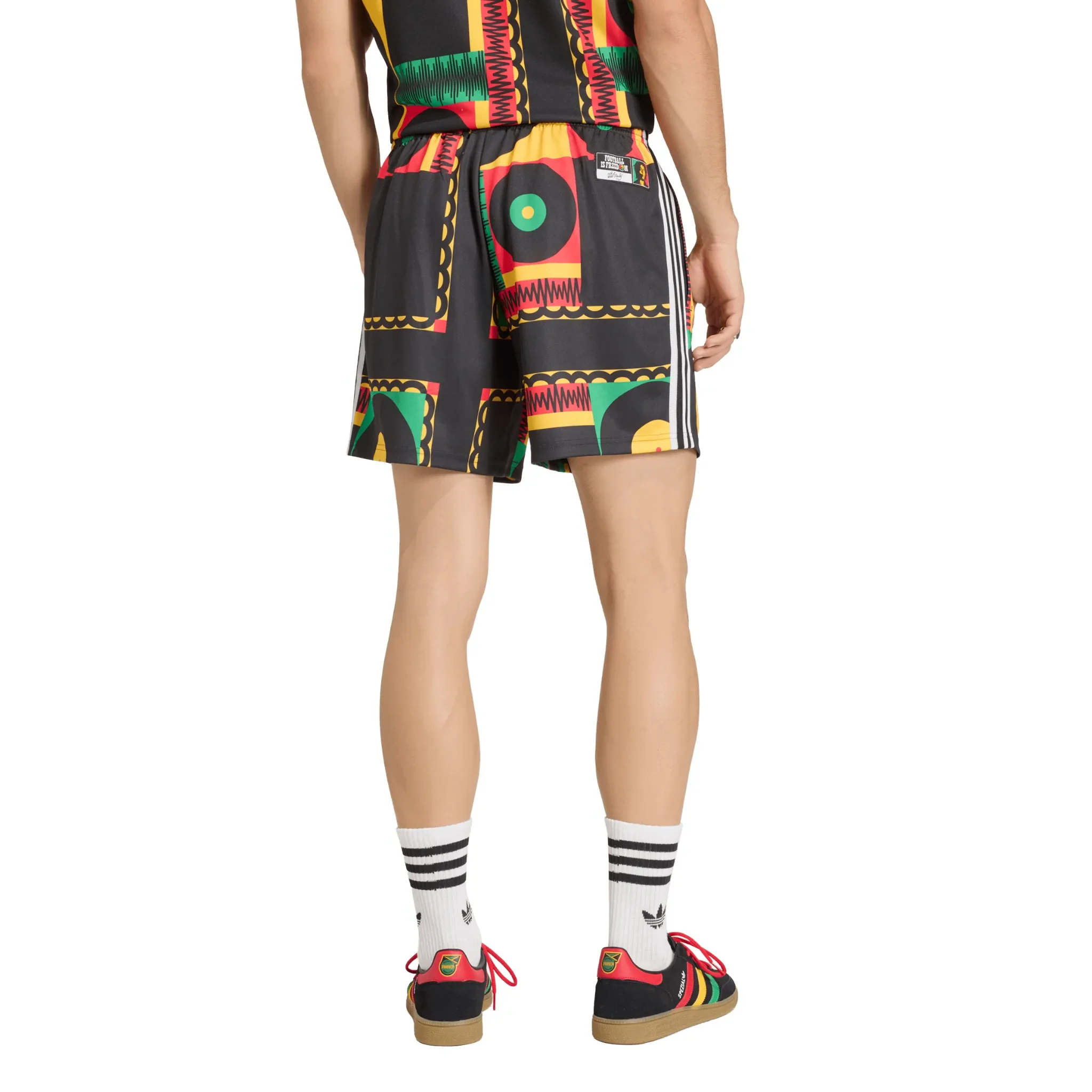 Jamaica JFF x Bob Marley Originals Shorts 2025/26 - Image 2
