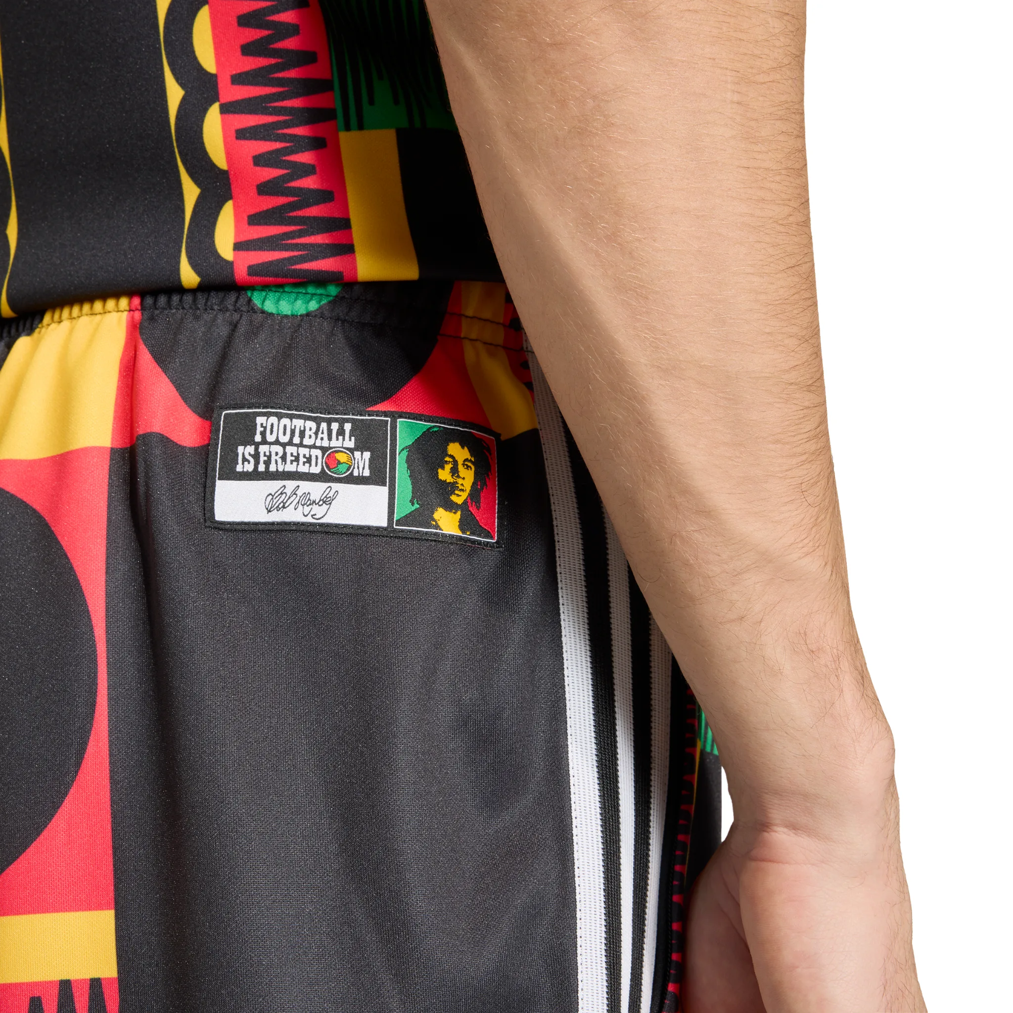 Jamaica JFF x Bob Marley Originals Shorts 2025/26 - Image 4