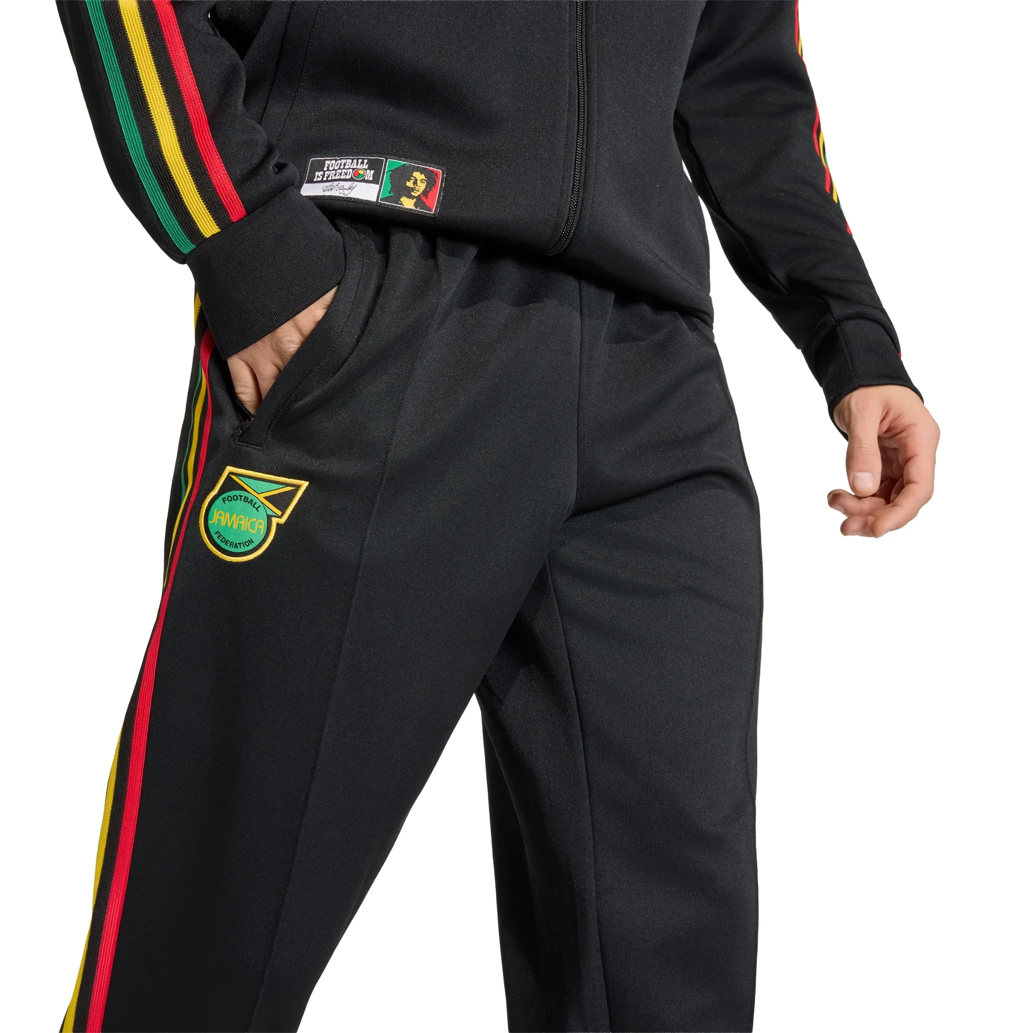 Jamaica JFF x Bob Marley Originals Track Pants 2026/27 - Image 3