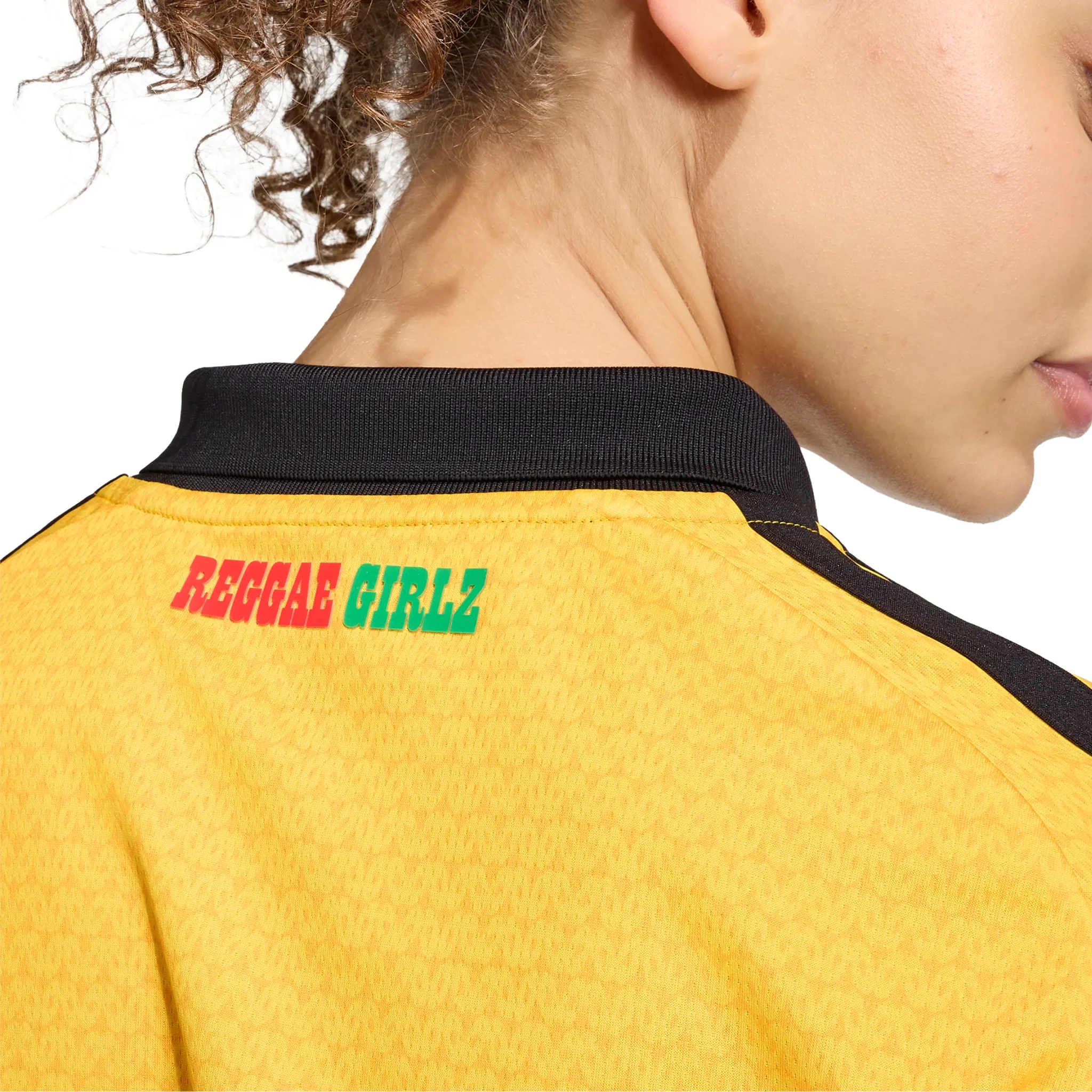 Jamaica JFF x Bob Marley Women's Cropped Home Jersey 2026/27 - Image 3