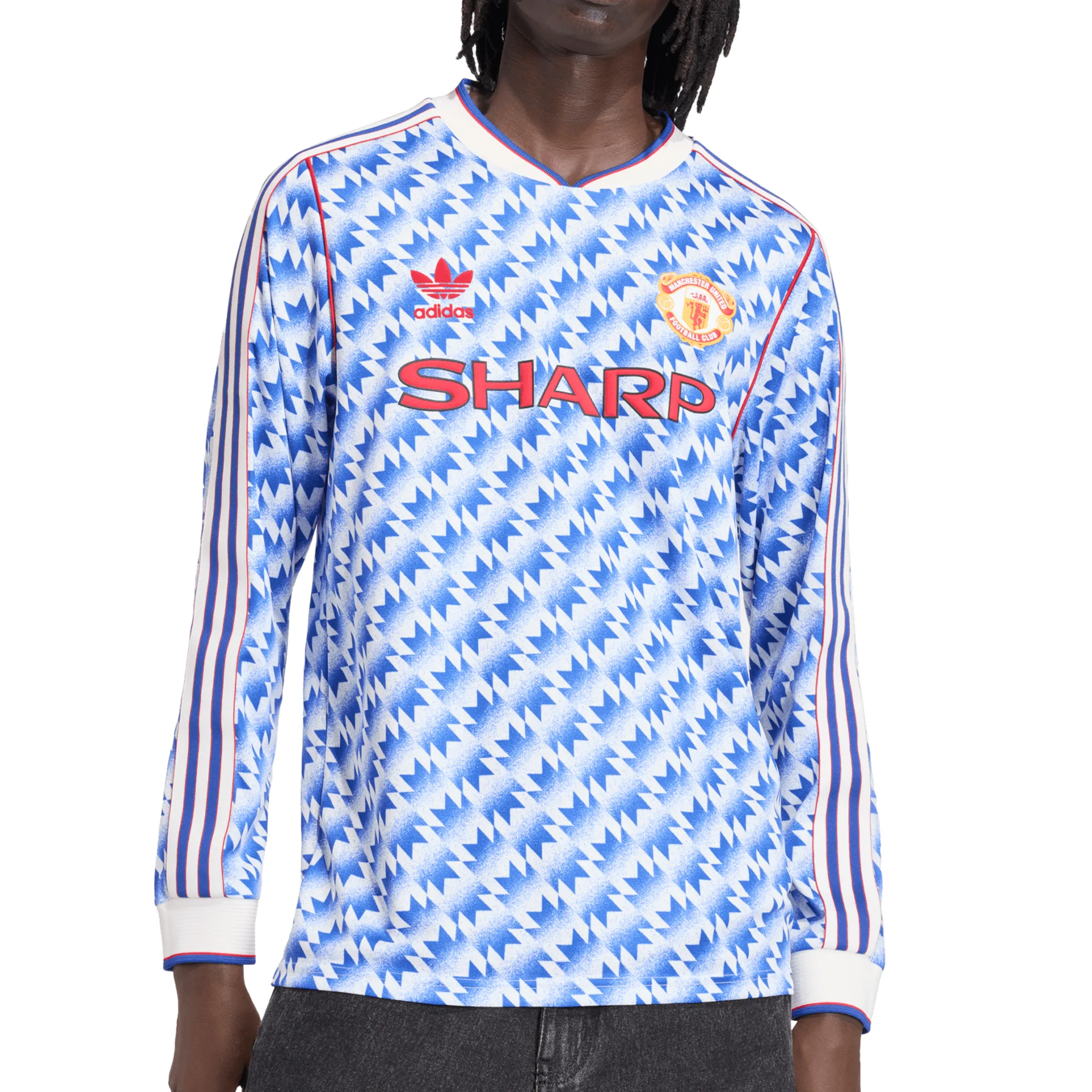 Manchester United FC 90 Away Long Sleeve Jersey