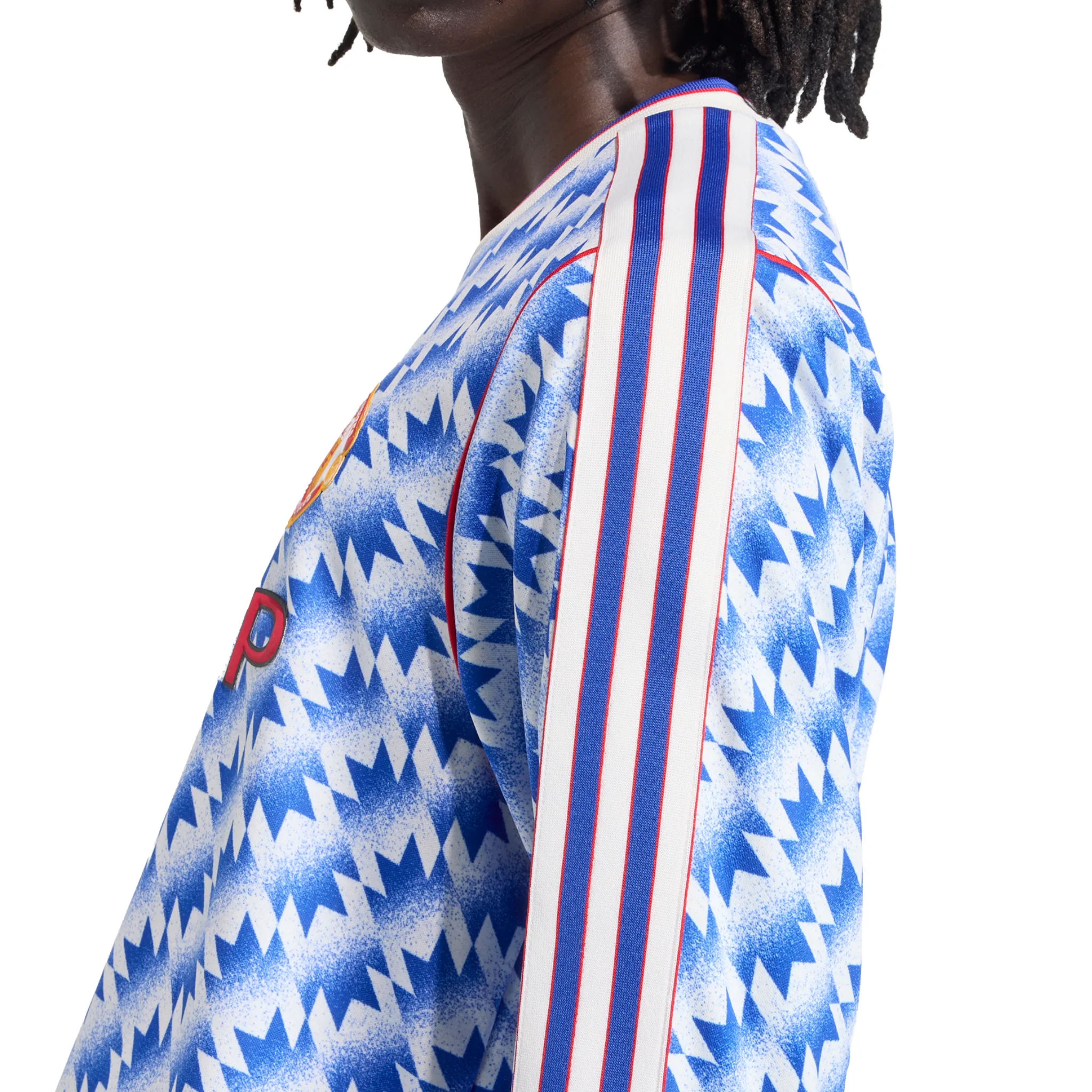 Manchester United FC 90 Away Long Sleeve Jersey - Image 4