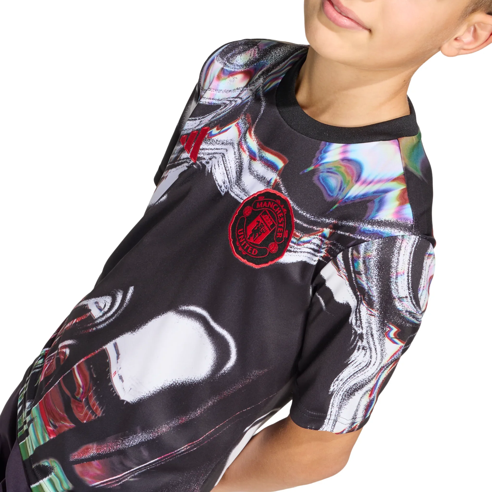 Manchester United FC Junior Pre-Match Jersey 2025/26 - Image 3