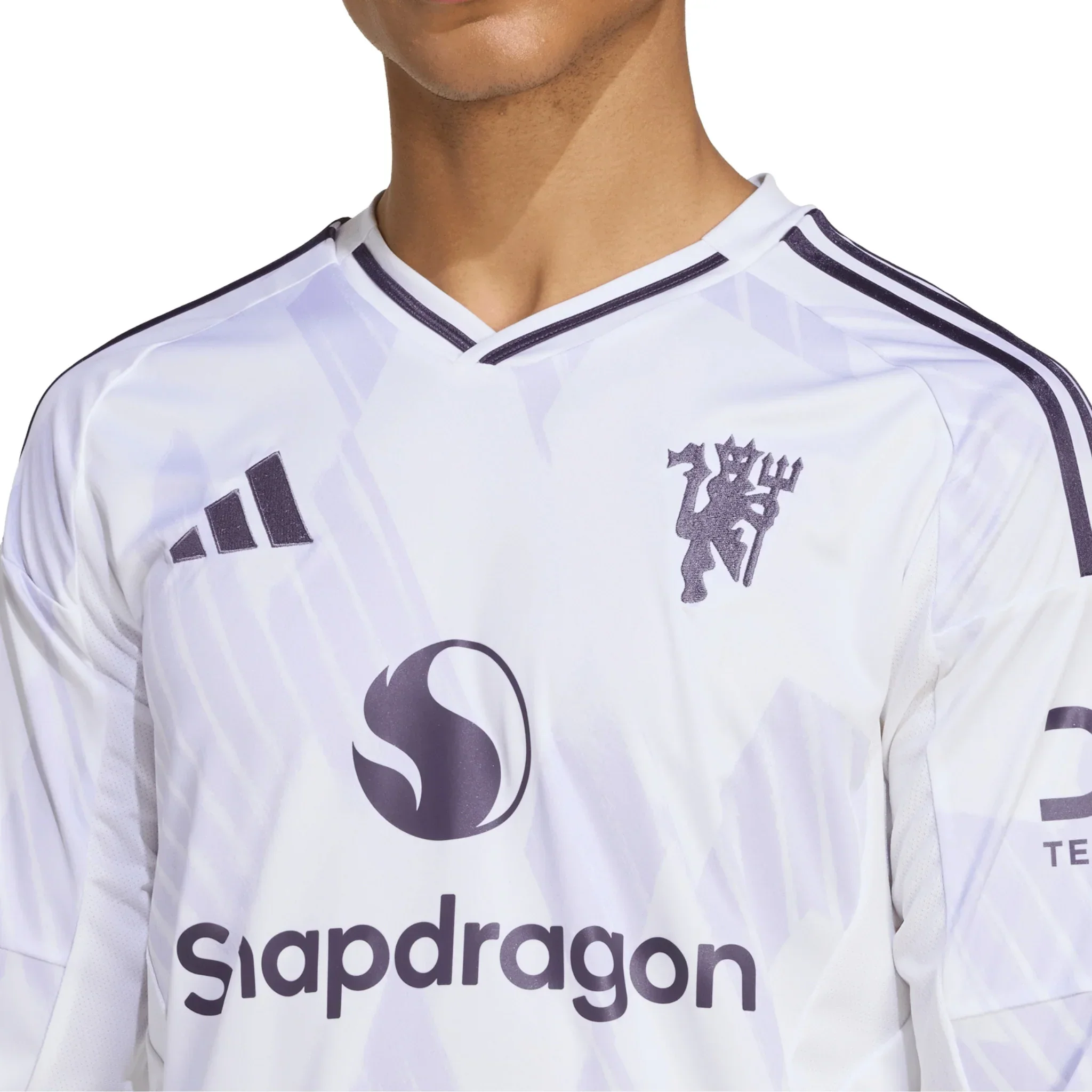 Manchester United FC Long Sleeve Away Jersey 2025/26 - Image 3