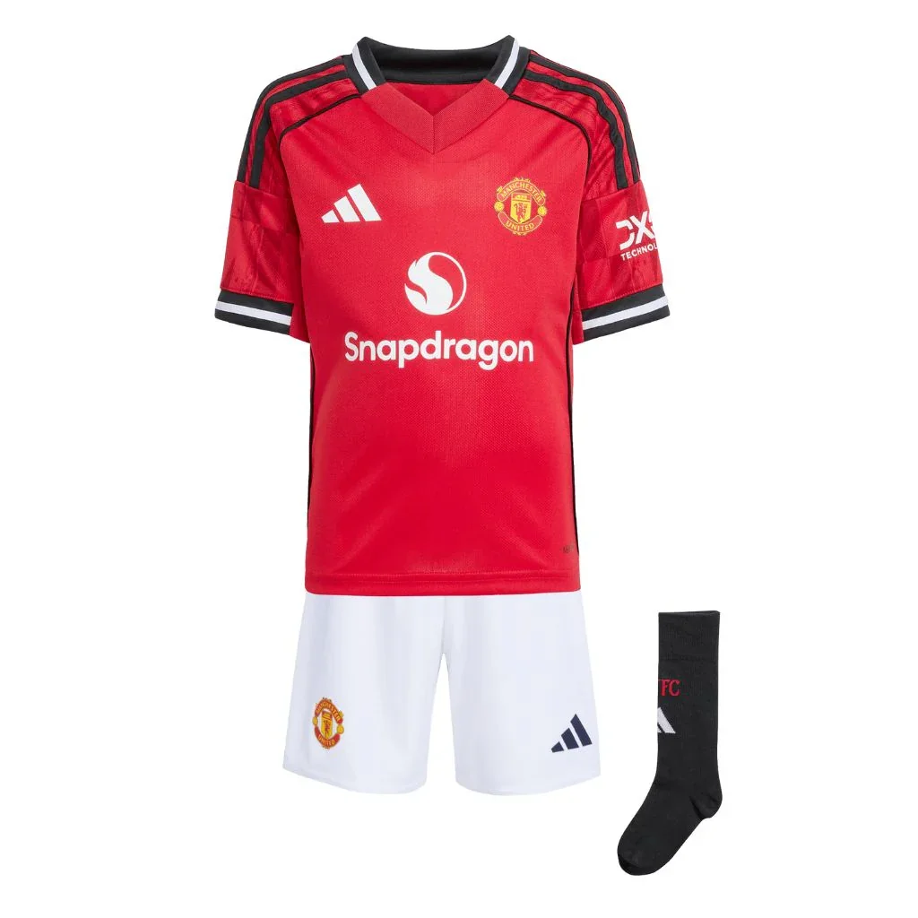Manchester United FC Toddler Home Mini Kit 2025/26 - Image 3