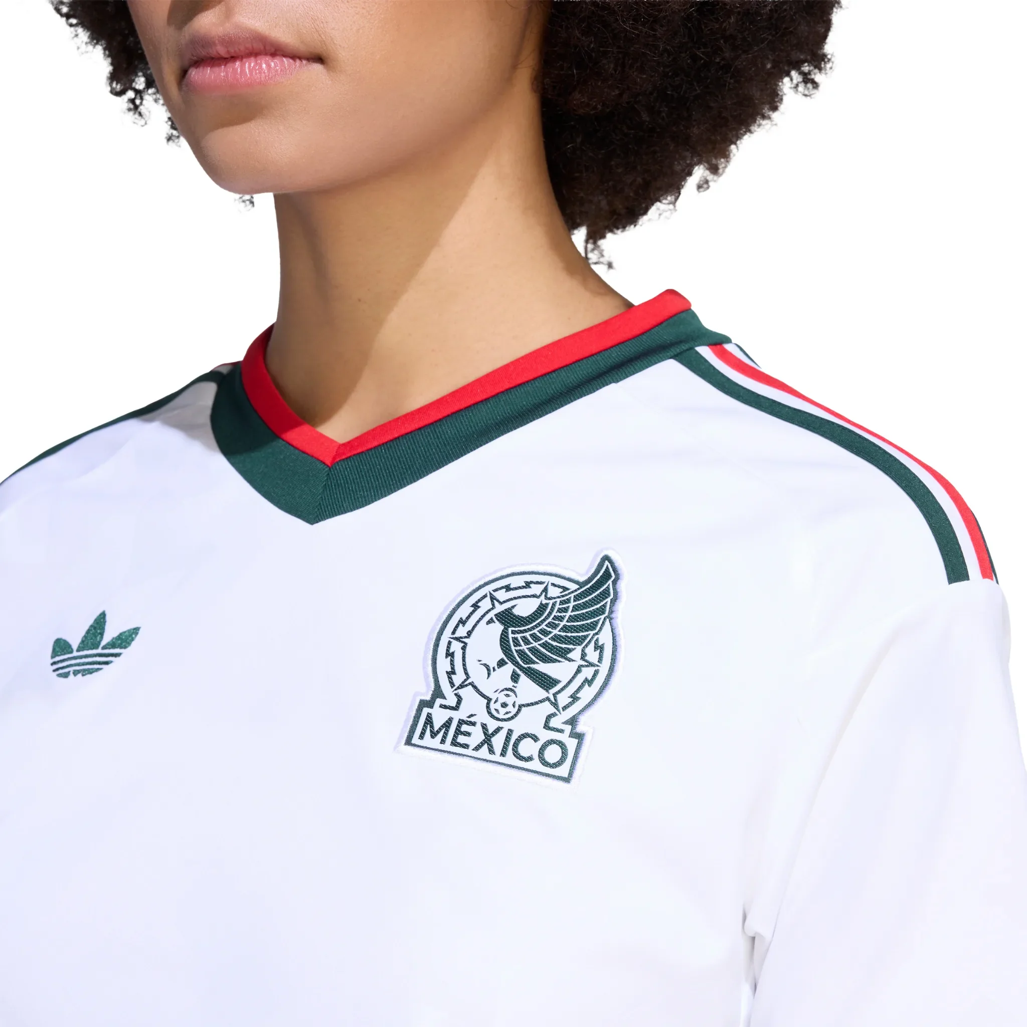 Mexico FMF Women's Cropped Away Jersey 2026/27 - Image 3
