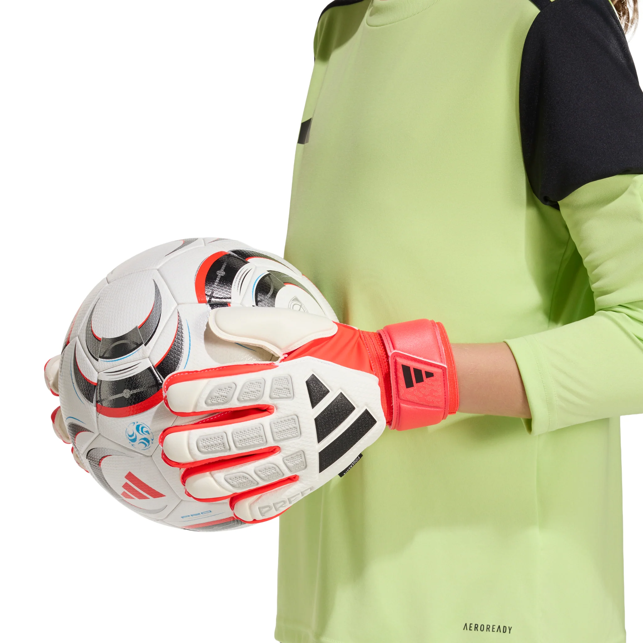 Predator Match Fingersave Junior Goalkeeper Gloves - Image 5