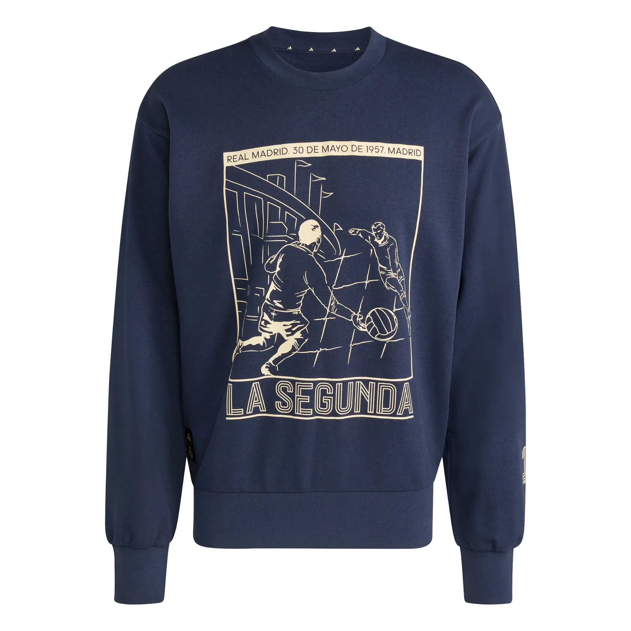 Real Madrid CF Heritage Crew Sweatshirt 2026/27 - Image 4