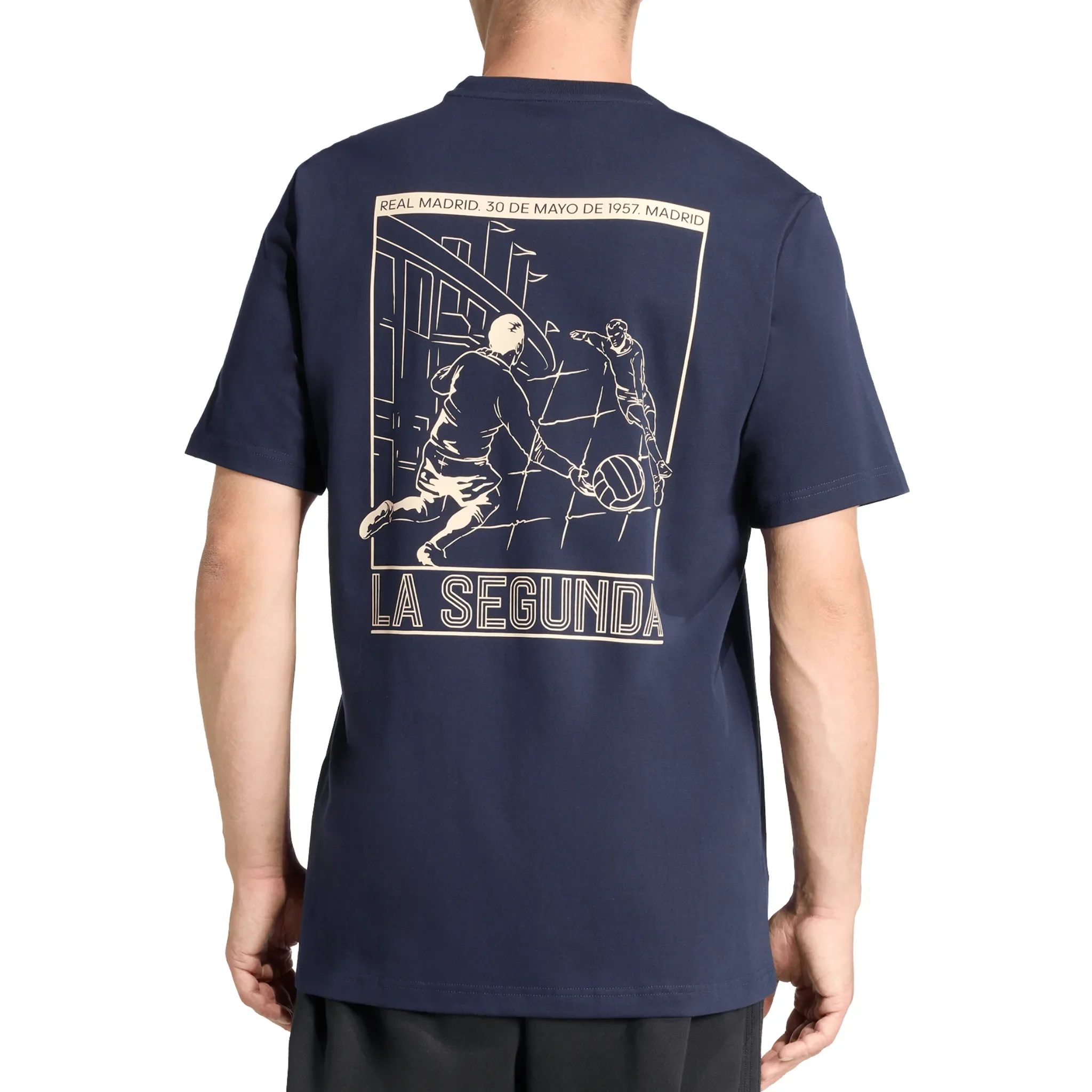 Real Madrid CF Heritage Heavy Cotton T-Shirt 2026/27 - Image 2