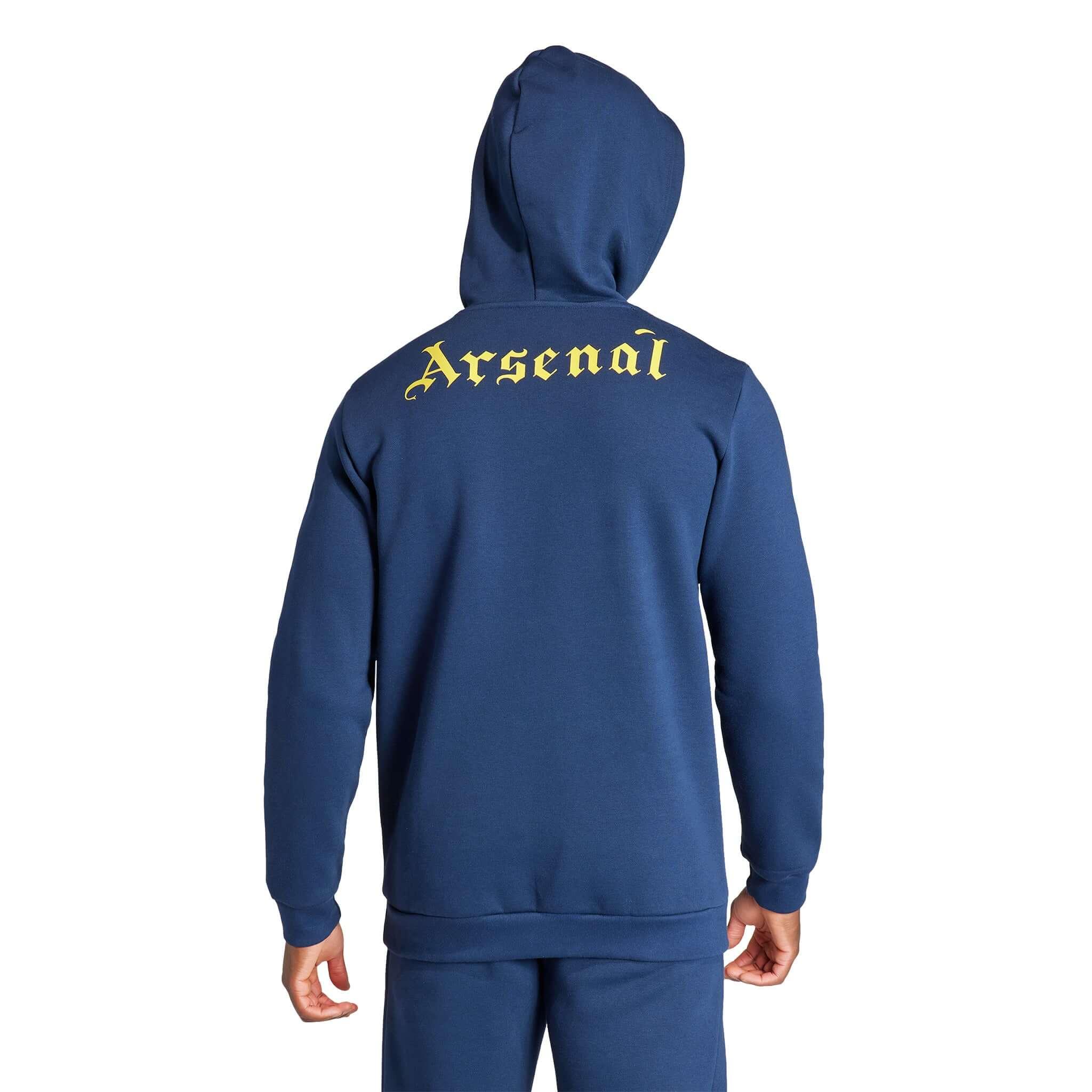 Arsenal FC Essentials Trefoil Hoodie 2023/24 - Image 2