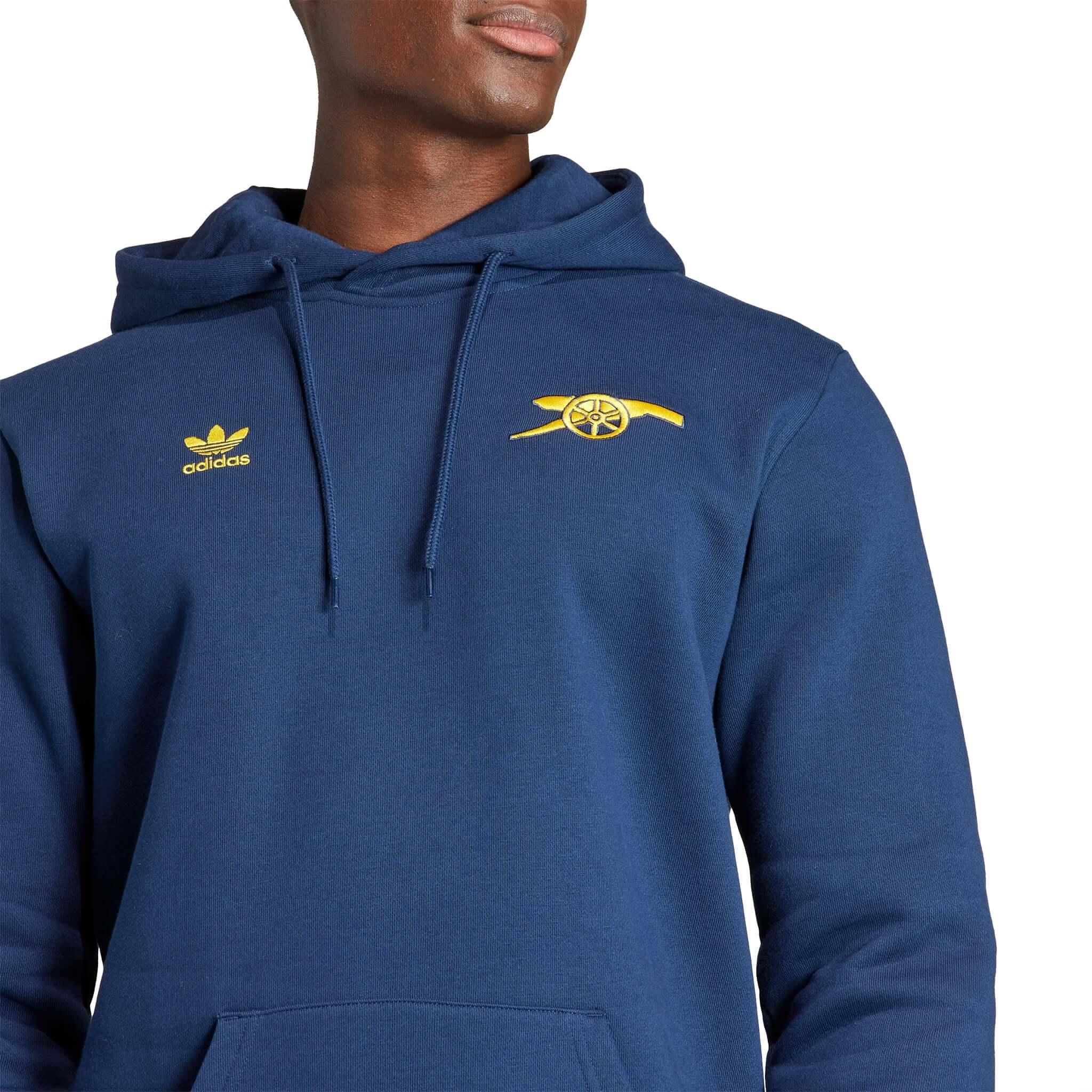 Arsenal FC Essentials Trefoil Hoodie 2023/24 - Image 3