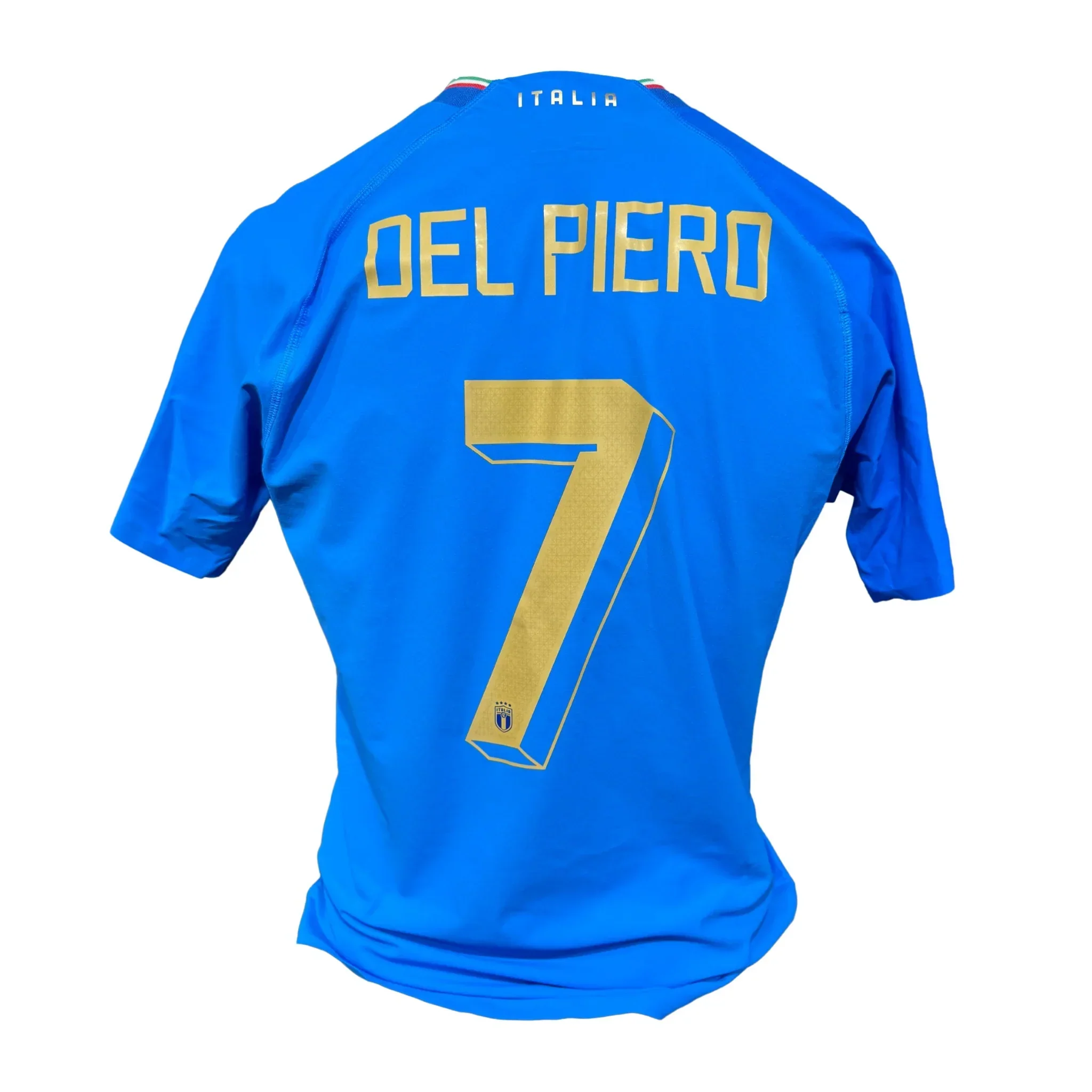 Italy FIGC Authentic Home Jersey 2022 - Image 11