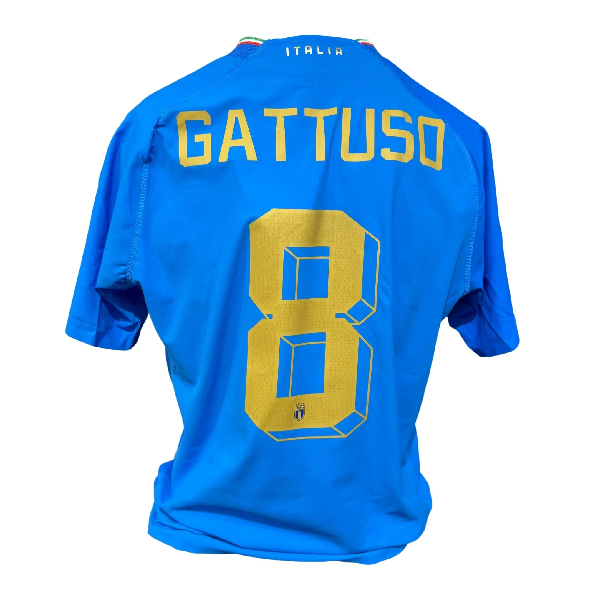 Italy FIGC Authentic Home Jersey 2022 - Image 12