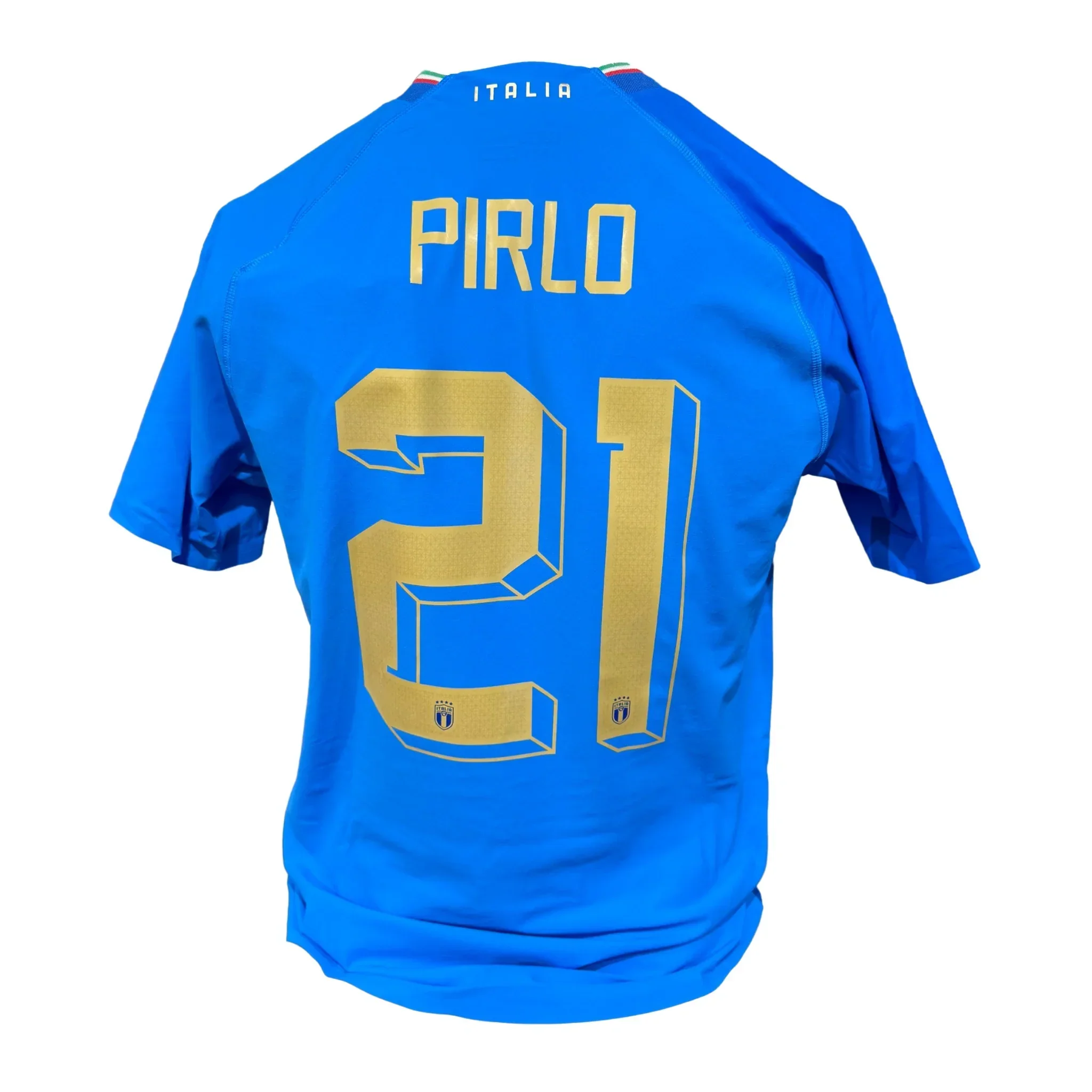 Italy FIGC Authentic Home Jersey 2022 - Image 15