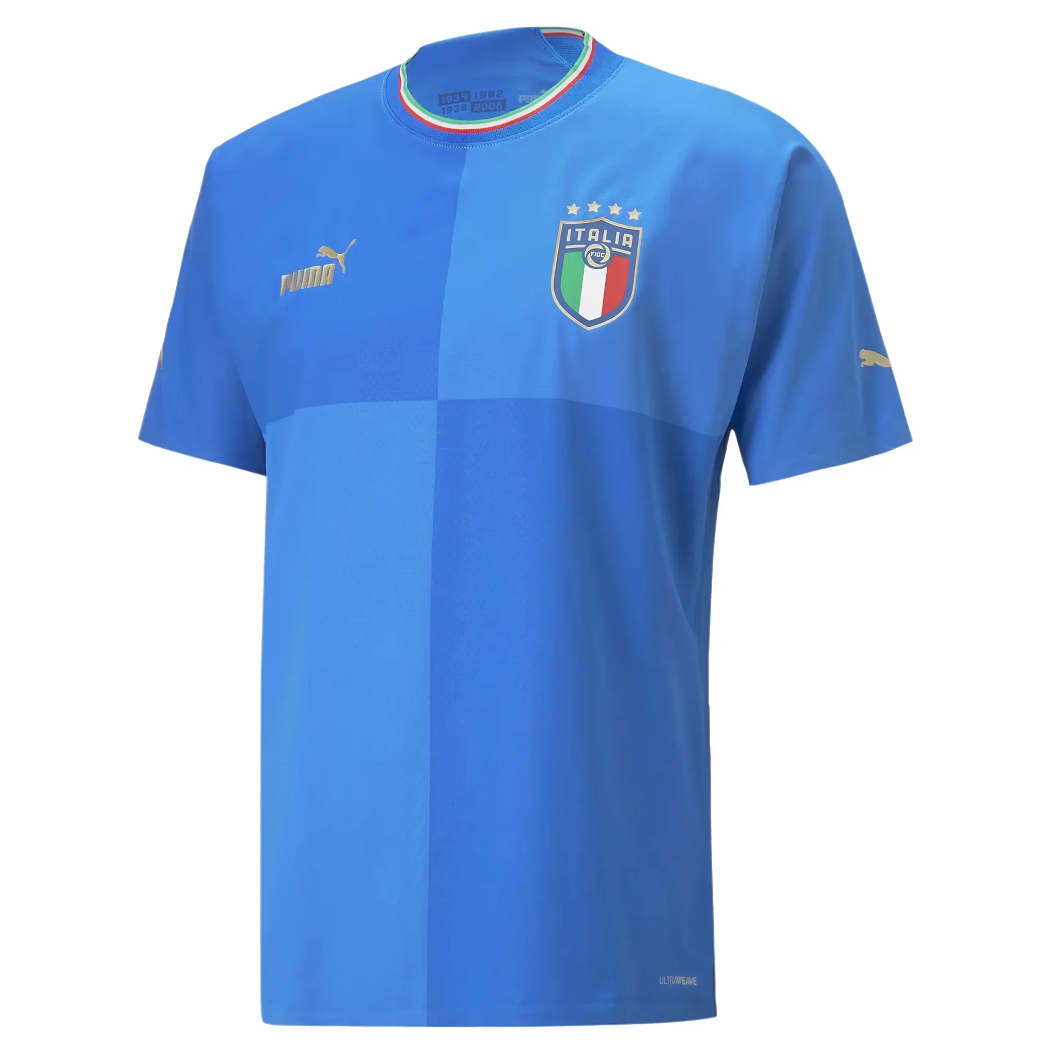 Italy FIGC Authentic Home Jersey 2022 - Image 3