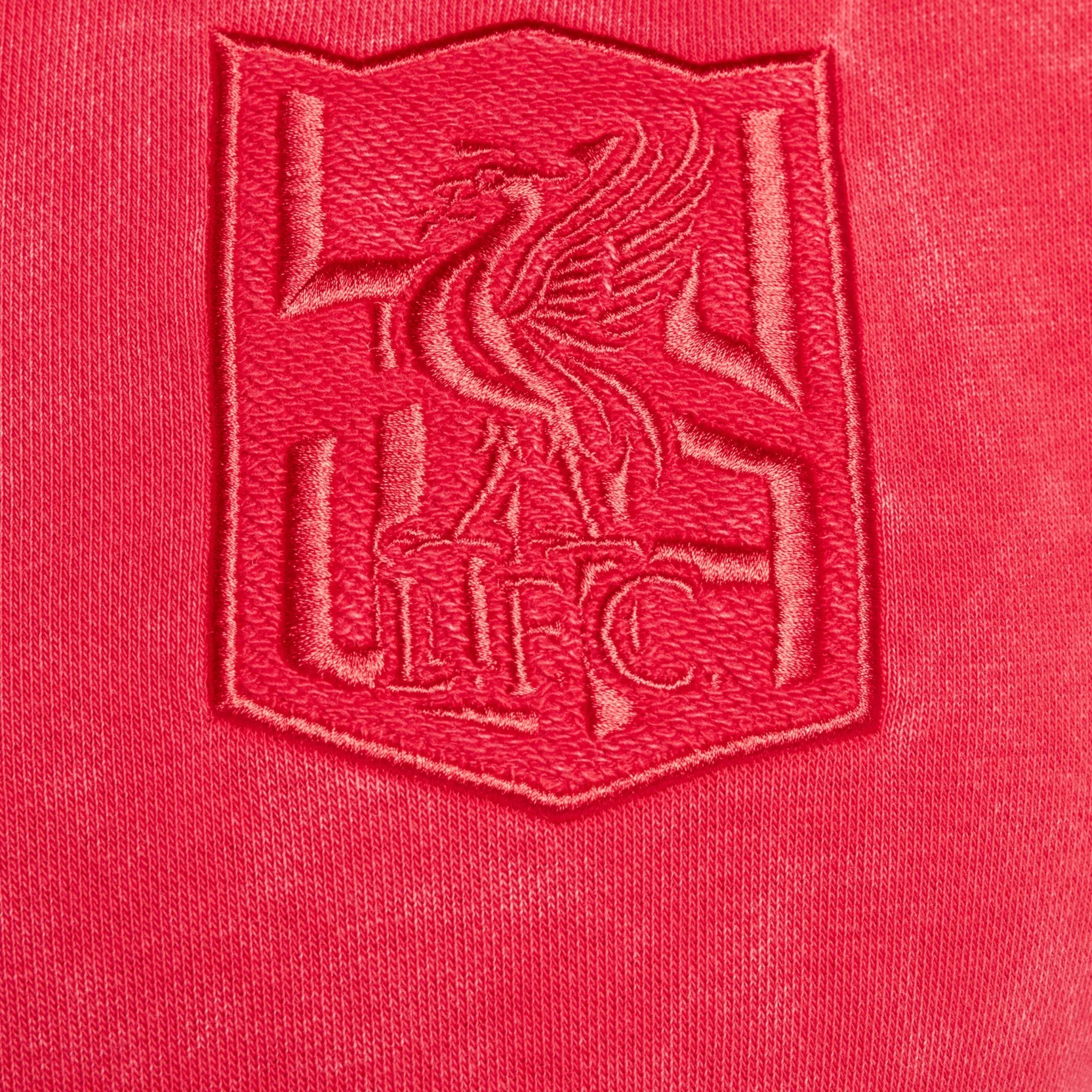 Liverpool FC Club Third French Terry Pullover Hoodie 2024/25 - Image 3