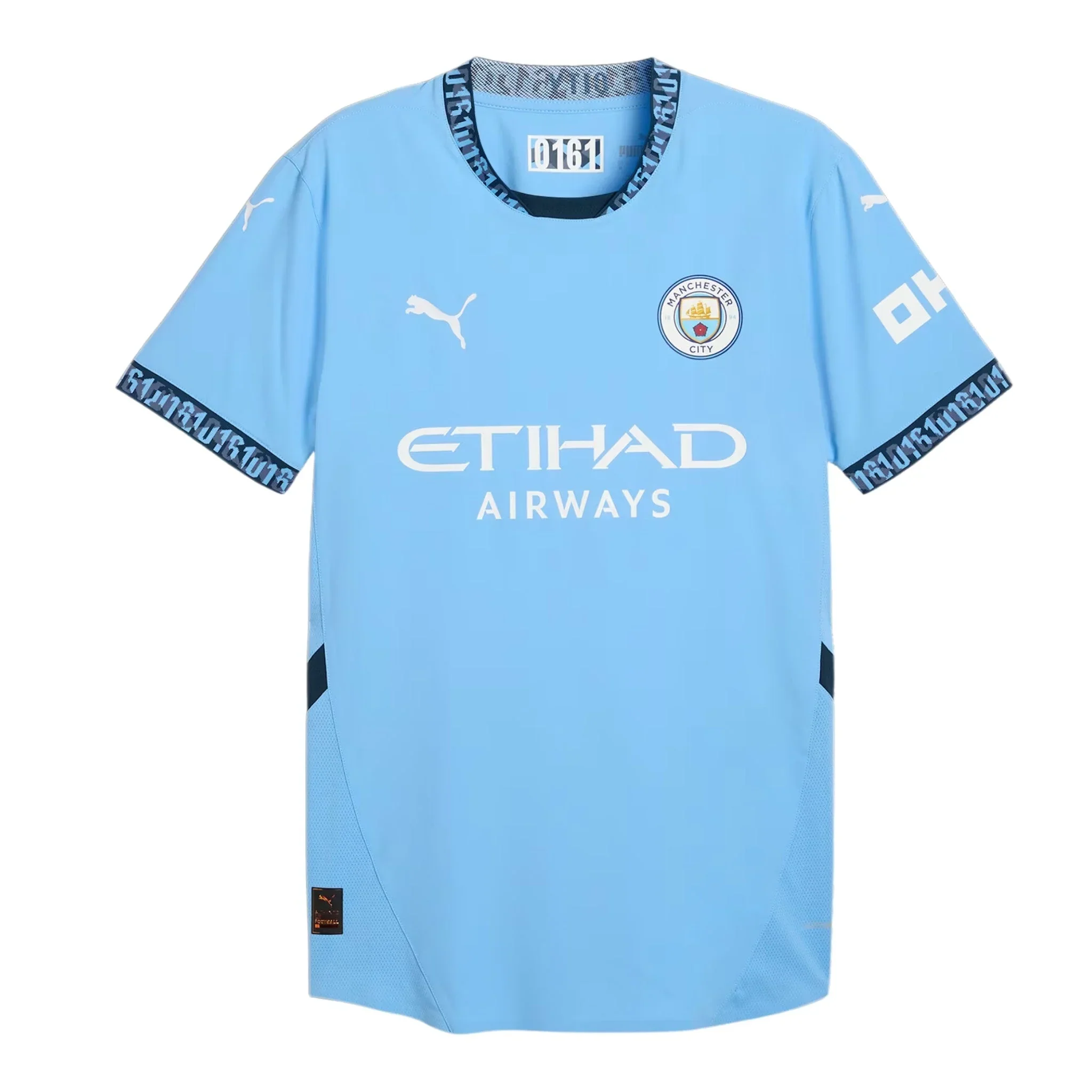 Manchester City FC Authentic Home Jersey 2024/25 - Image 3