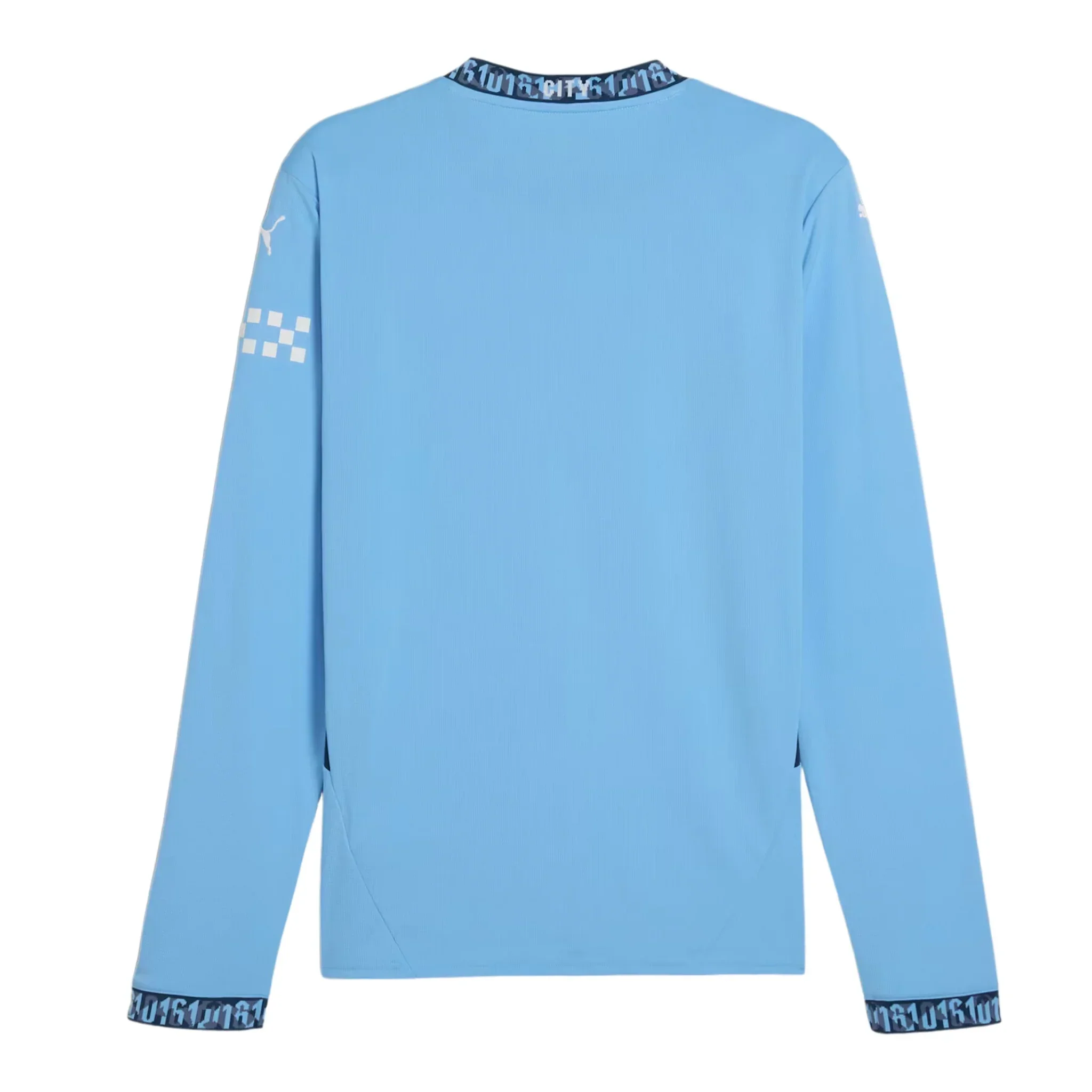 Manchester City FC Long Sleeve Home Jersey 2024/25 - Image 4