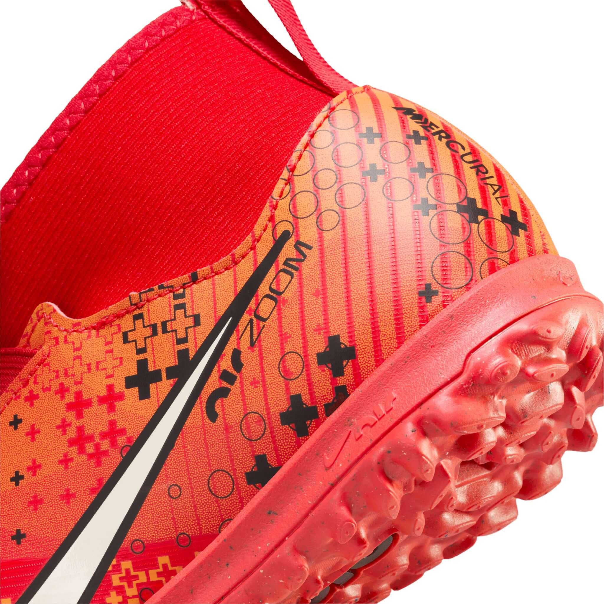 Mercurial Superfly 9 Academy MDS Junior Turf High Top Soccer Shoes - Image 6