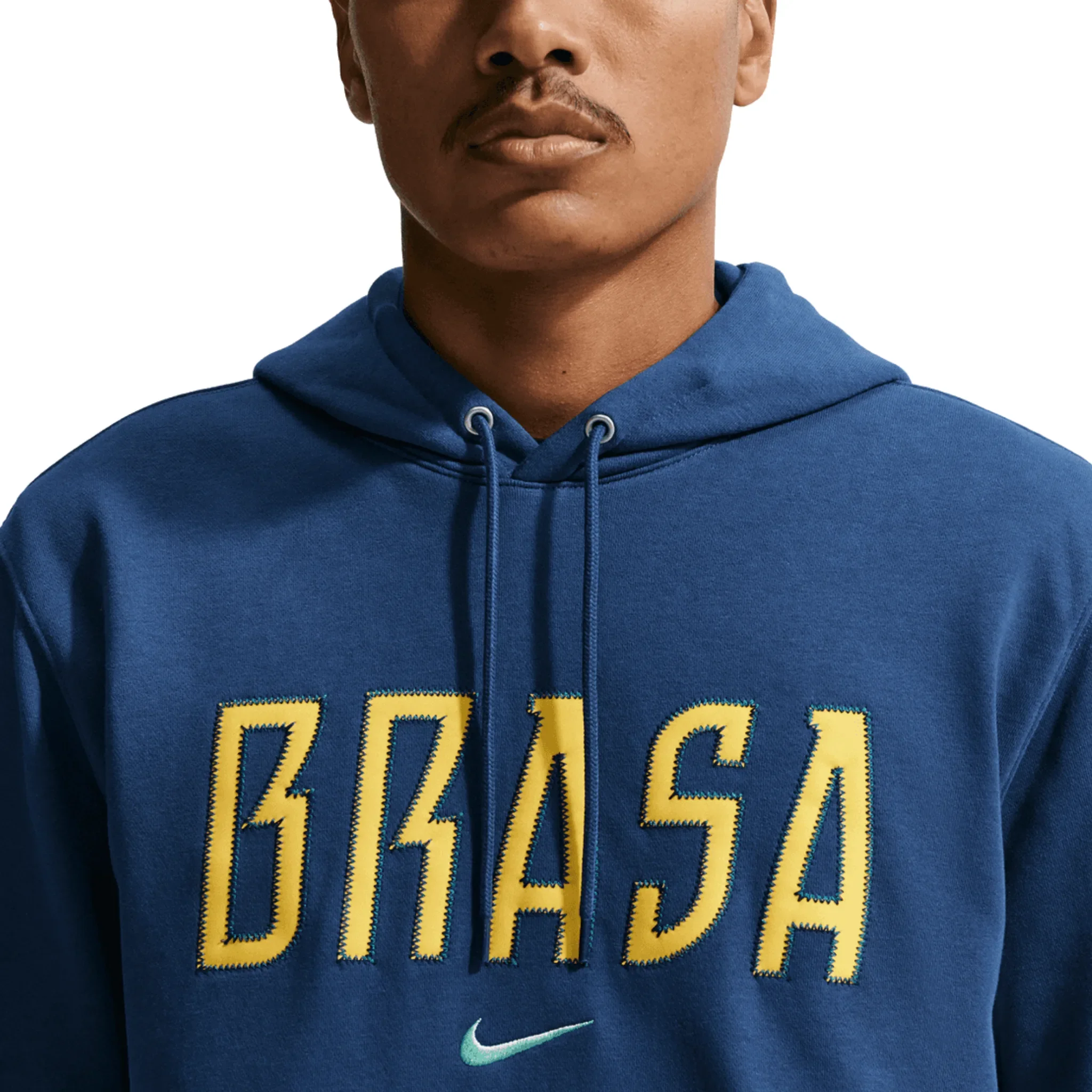 Brazil CBF Club Soccer French Terry Pullover Hoodie 2026/27 - Image 3