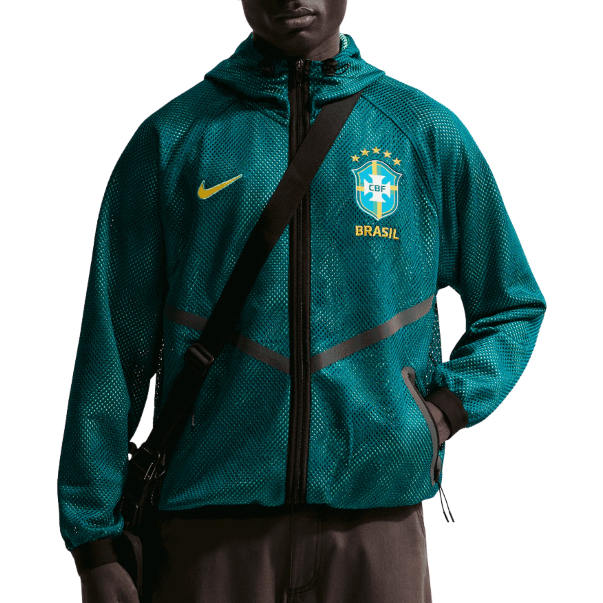Brazil CBF Dri-FIT Soccer Anthem Jacket 2026/27