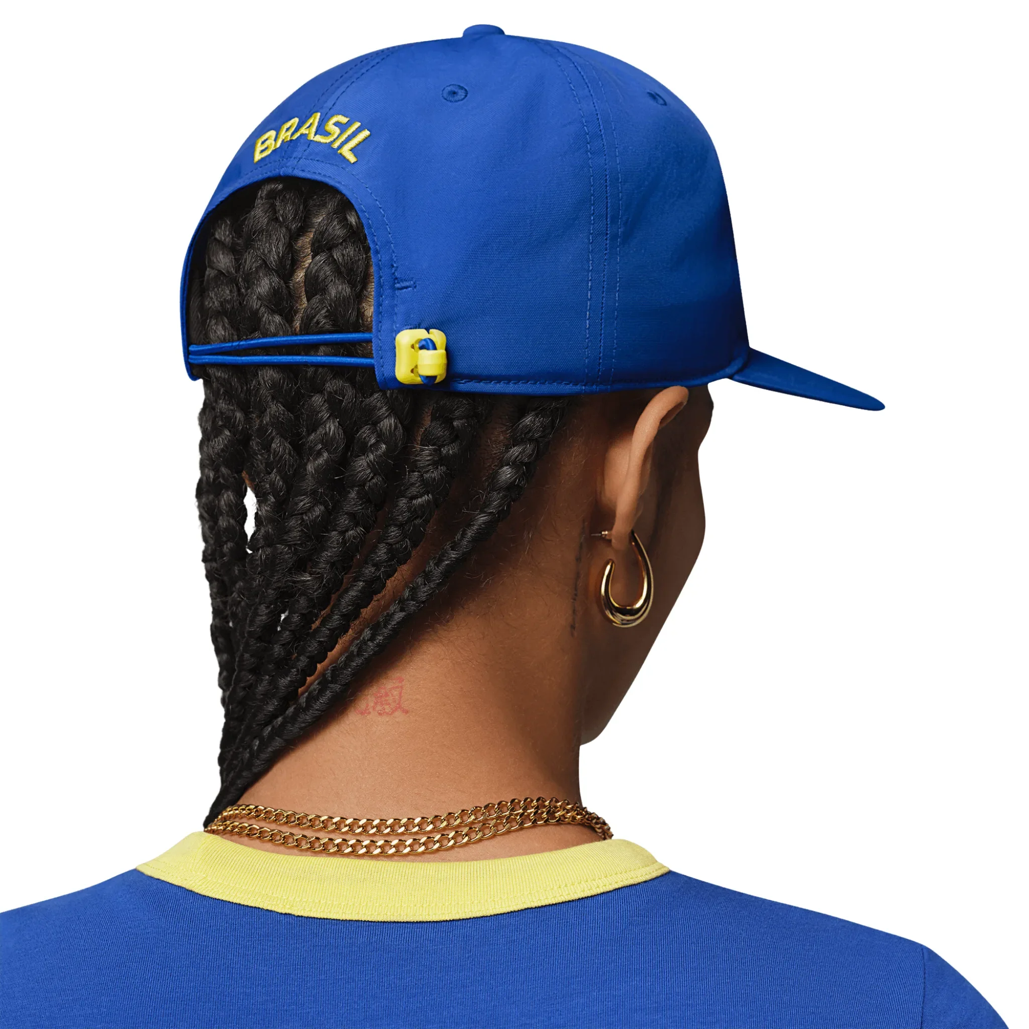 Brazil CBF Jordan Pro Unstructured Flat Bill Hat 2026/27 - Image 2