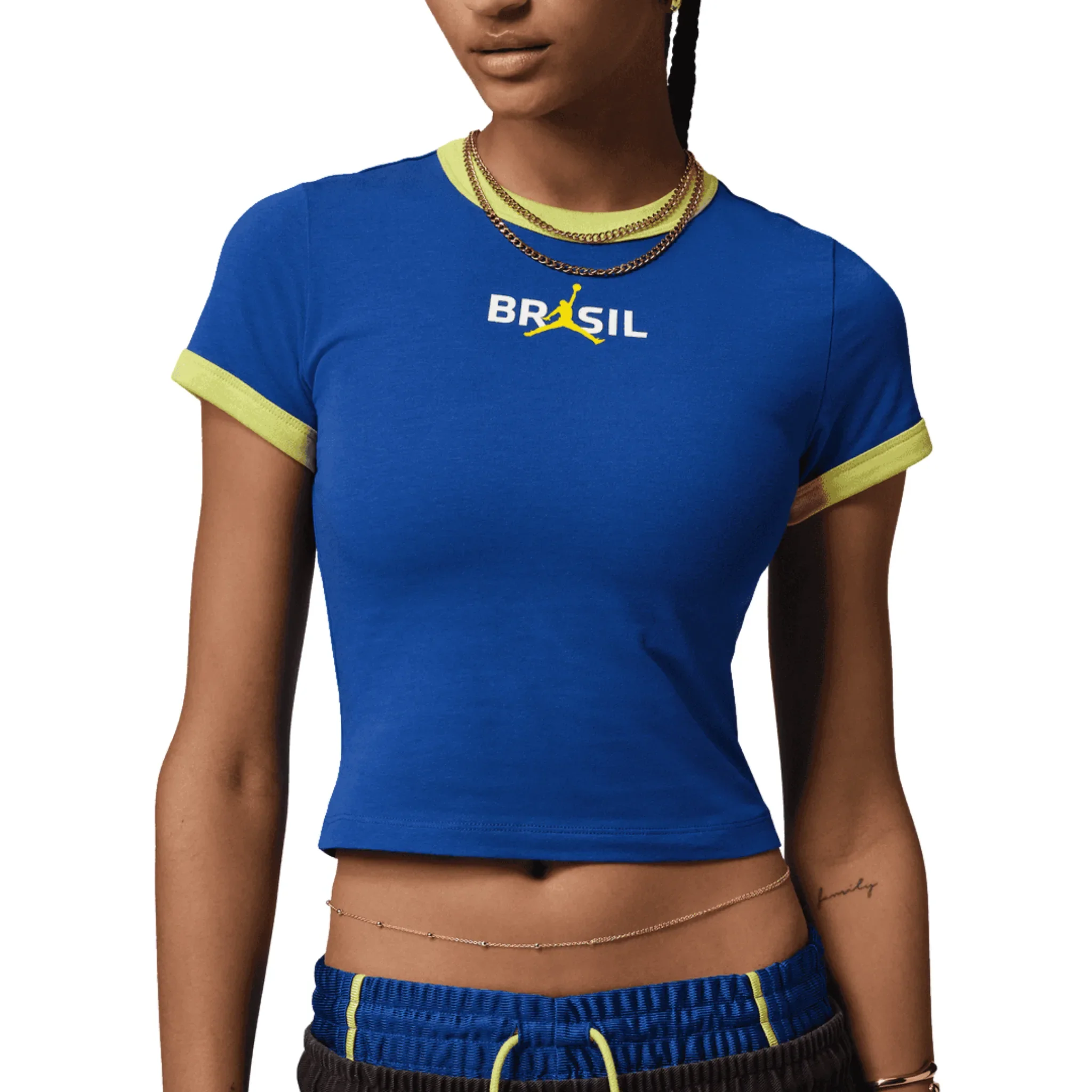 Brazil CBF Jordan Women's Graphic Crewneck Shirt 2026/27