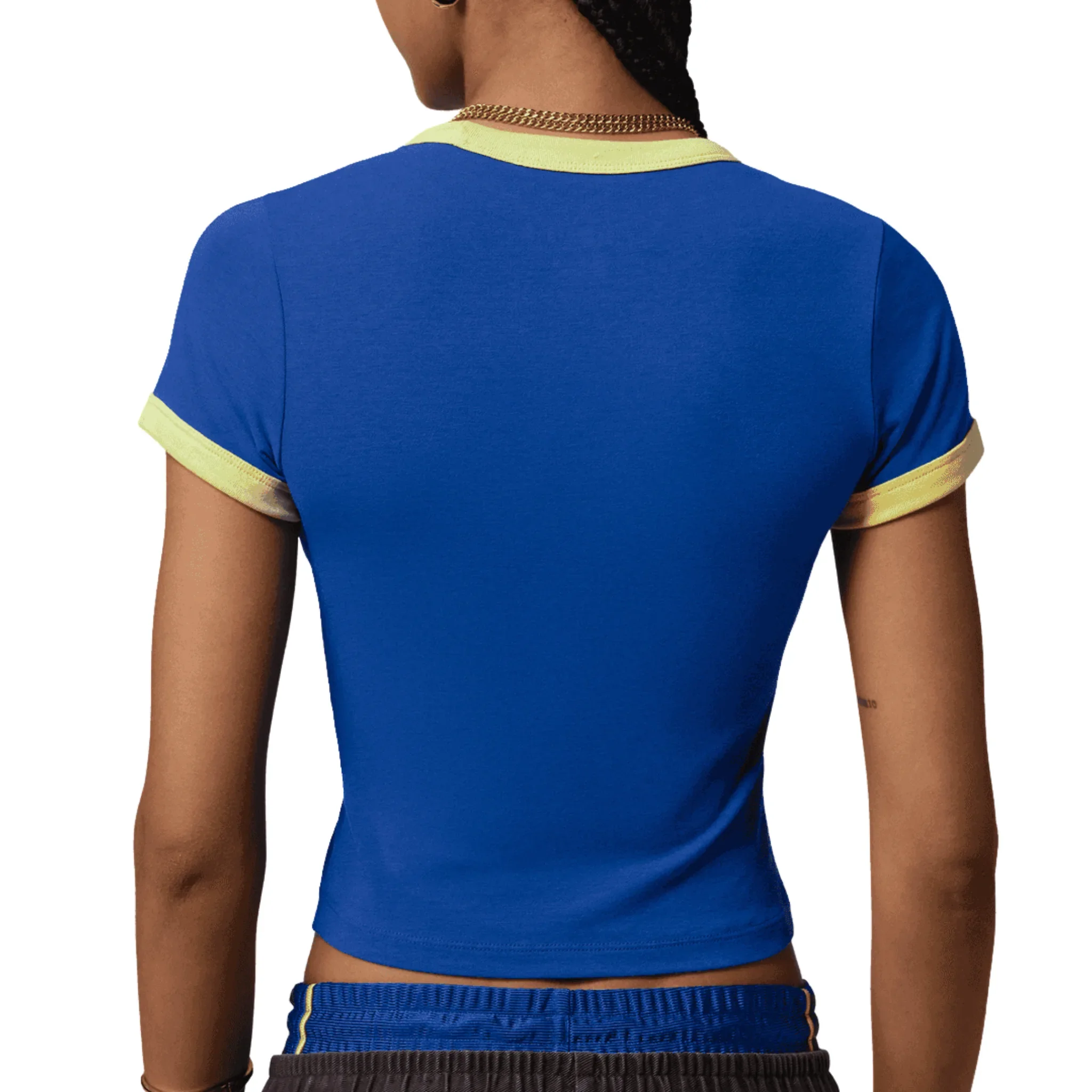 Brazil CBF Jordan Women's Graphic Crewneck Shirt 2026/27 - Image 2