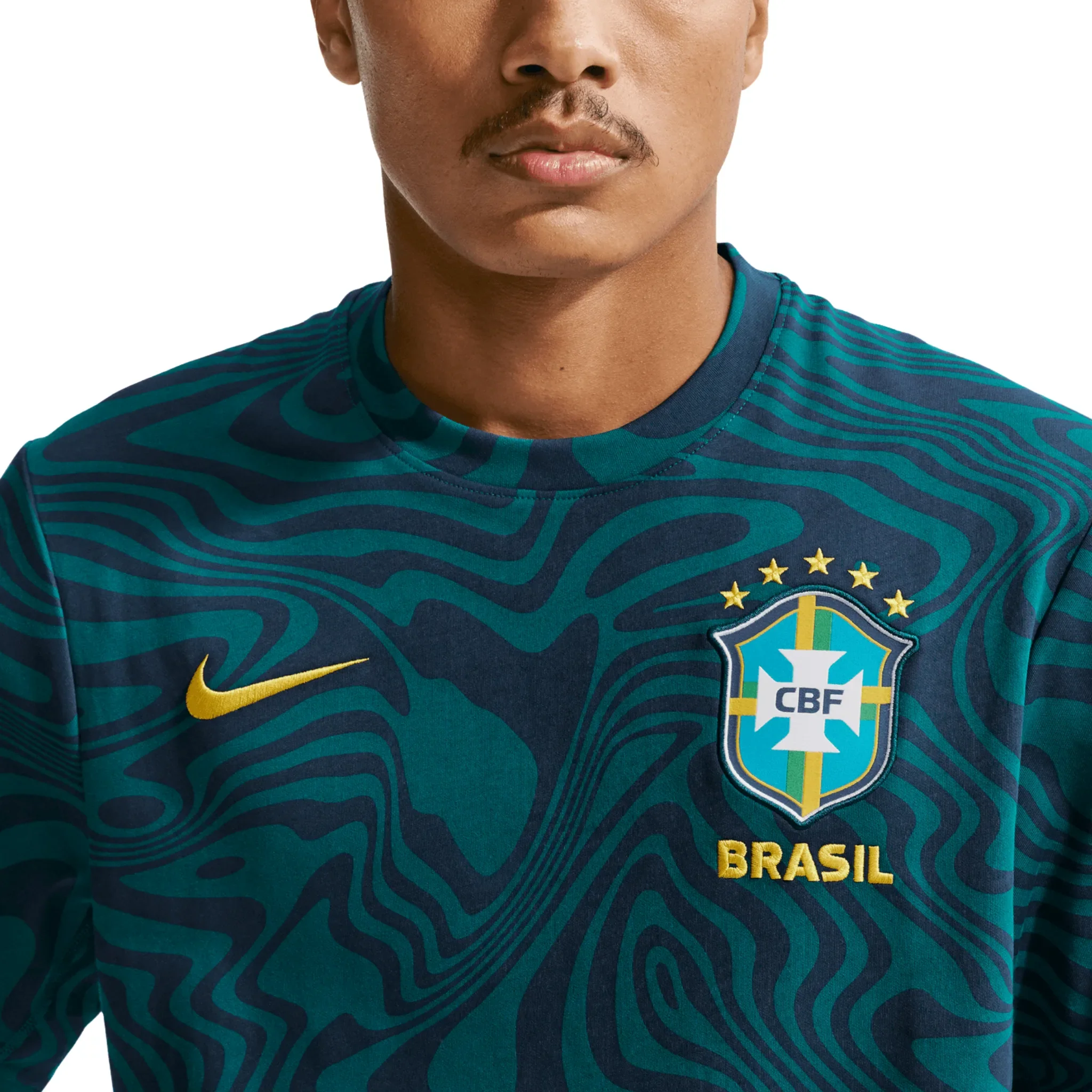 Brazil CBF Primary Dri-FIT Soccer T-Shirt 2026/27 - Image 3