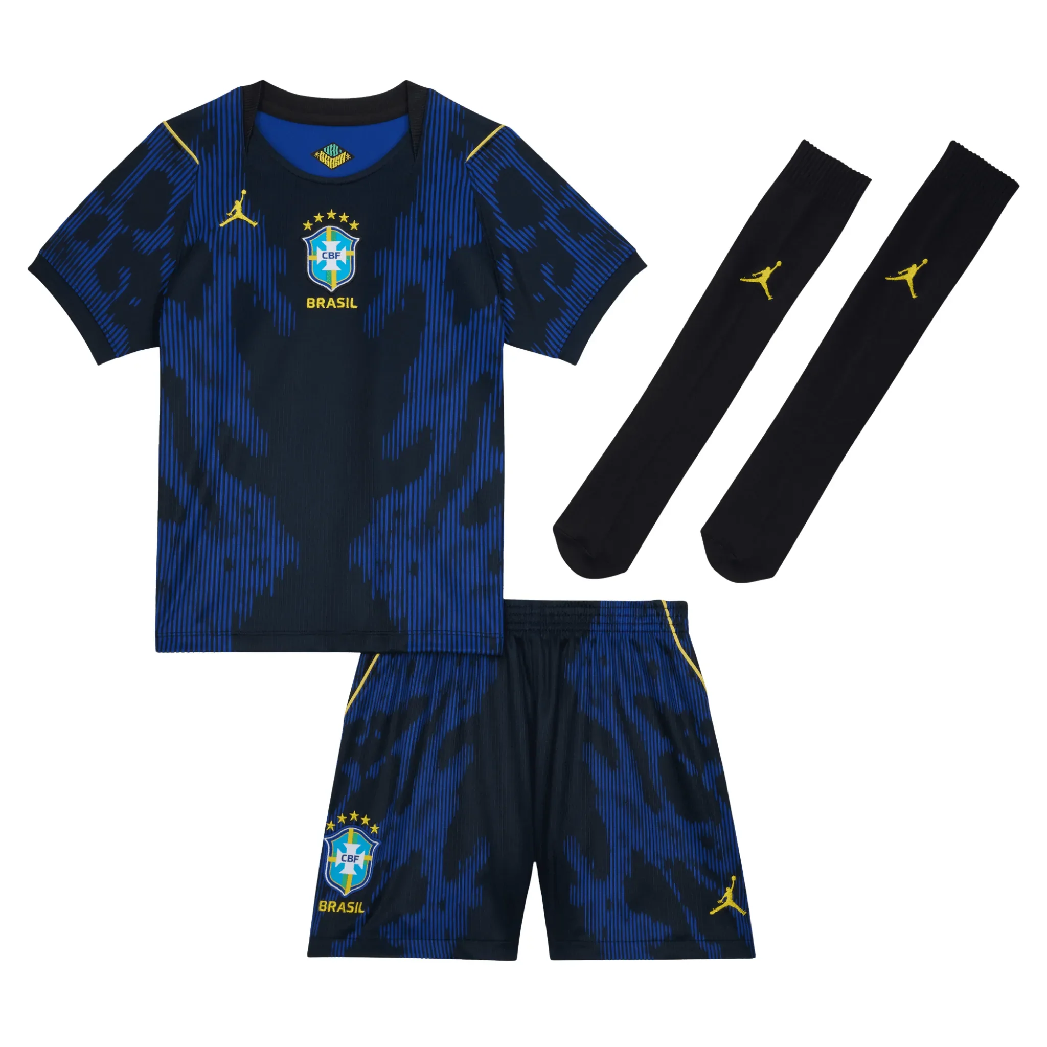 Brazil CBF Stadium Toddler Away 3-Piece Kit 2026/27 - Image 5