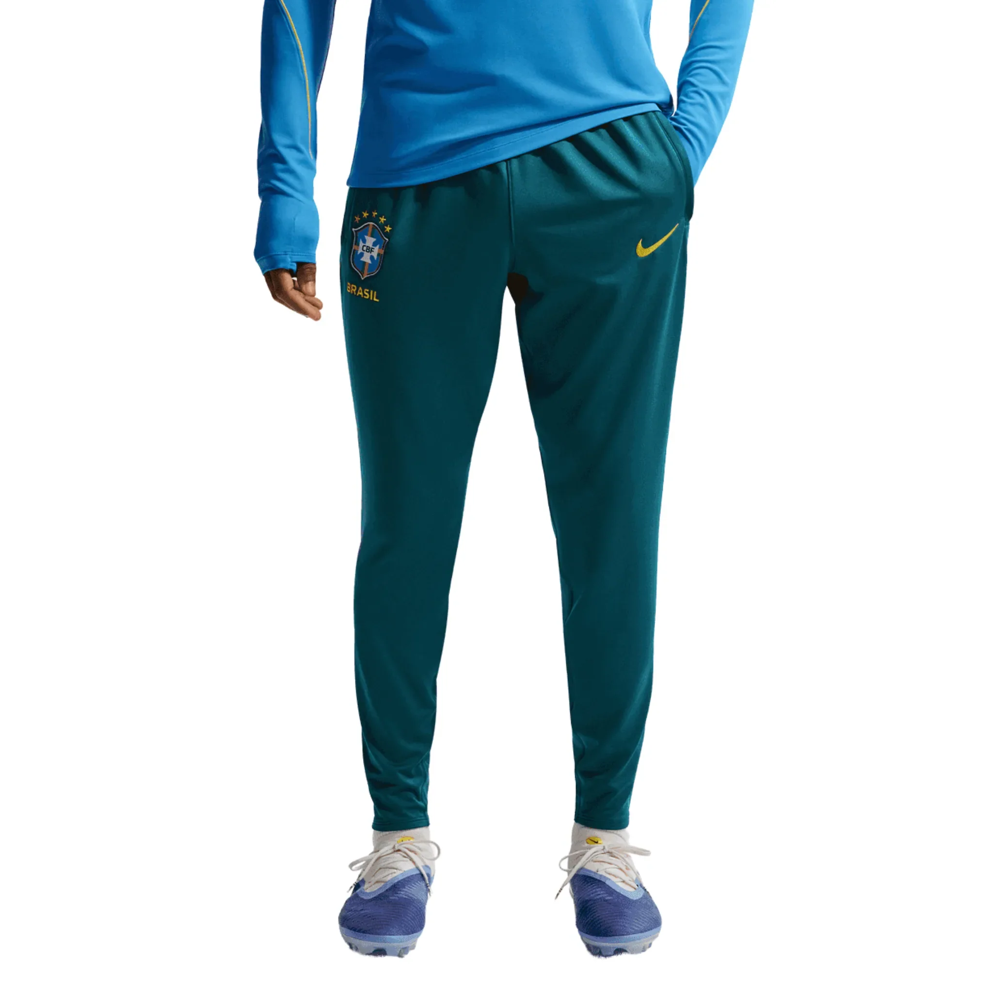 Brazil CBF Strike Dri-FIT Soccer Knit Pants 2026/27