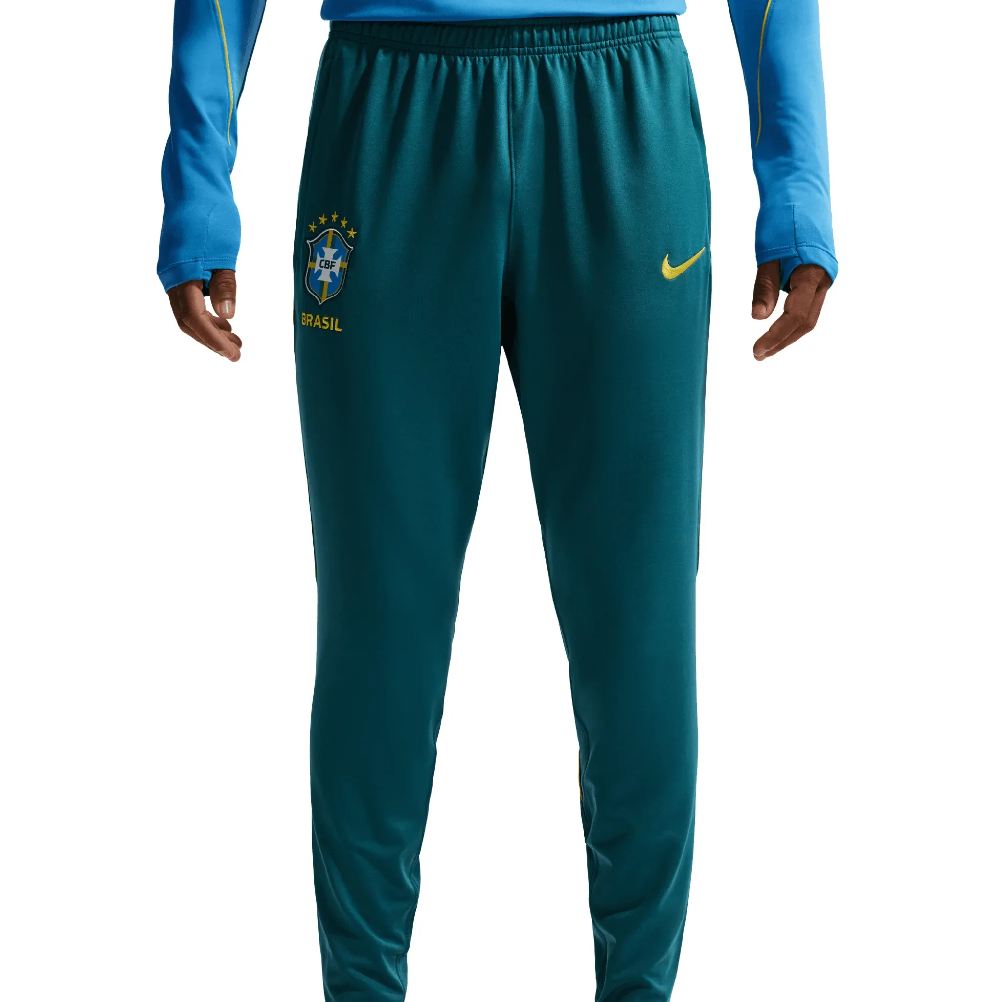 Brazil CBF Strike Dri-FIT Soccer Knit Pants 2026/27 - Image 3