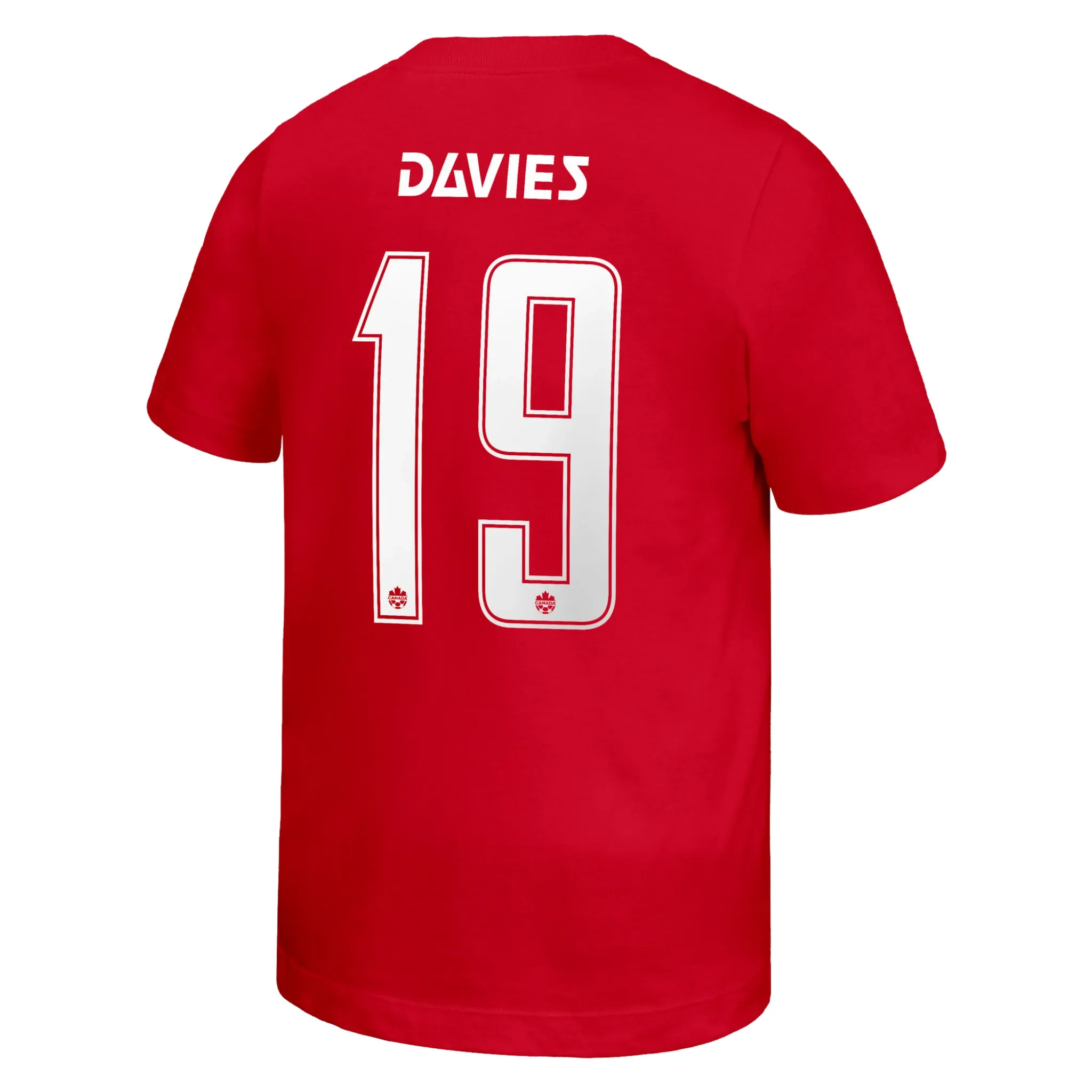 Canada CSA Alphonso Davies Core Cotton Junior T-Shirt 2026/27 - Image 2