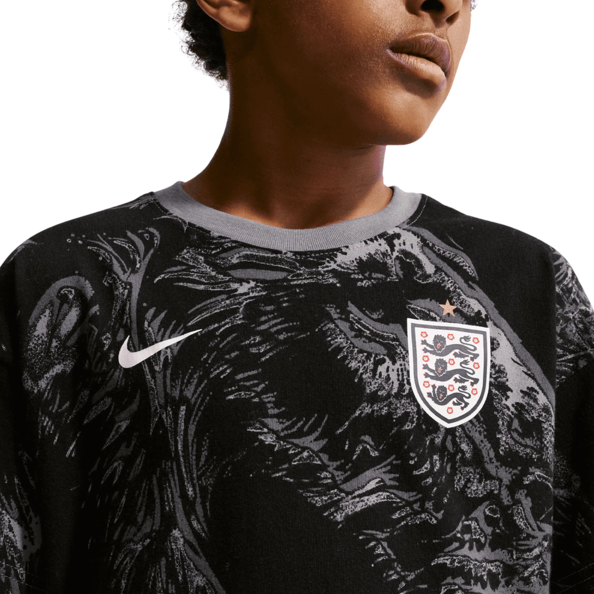 England FA All Over Print Junior T-Shirt 2026/27 - Image 3