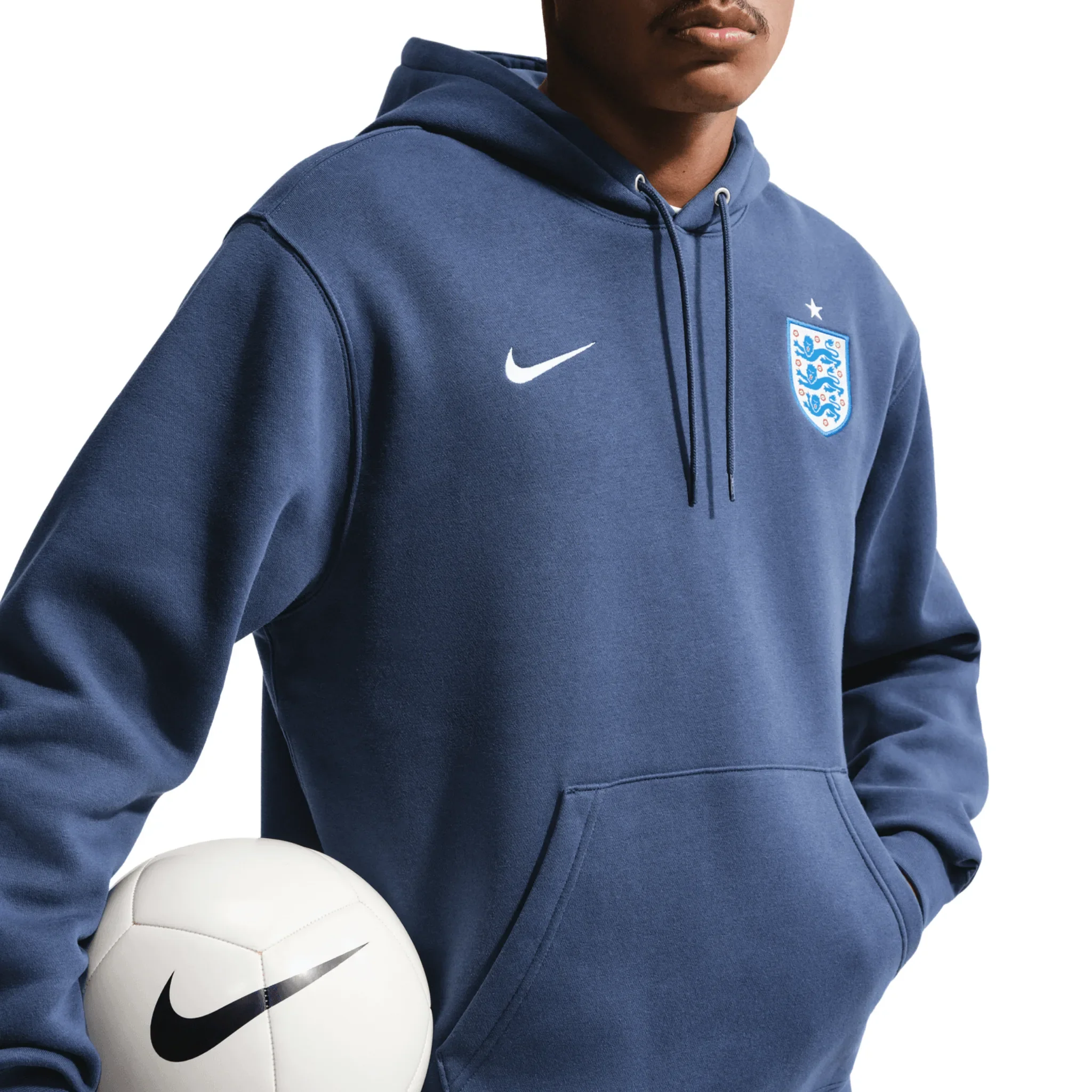 England FA Club Soccer Pullover Hoodie 2026/27 - Image 3