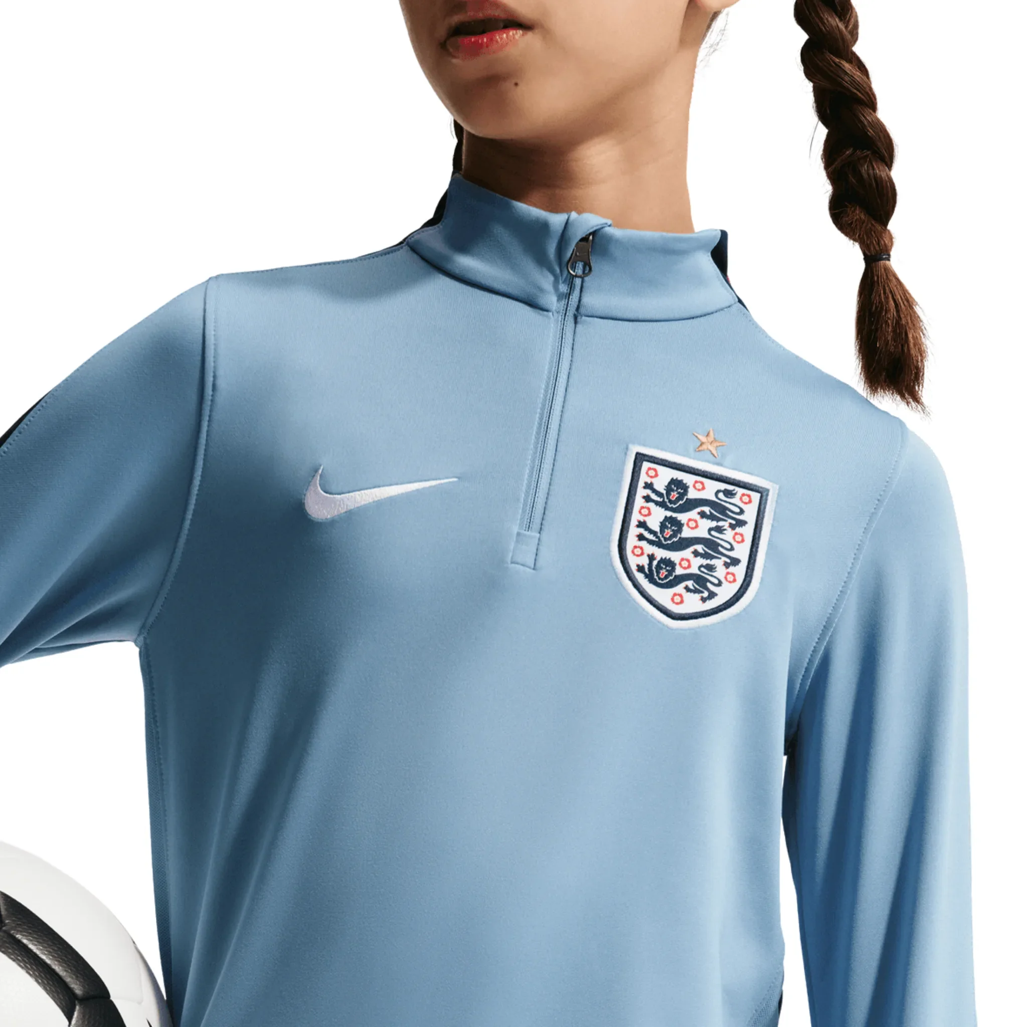 England FA Strike Dri-FIT Soccer Junior Drill Top 2026/27 - Image 3