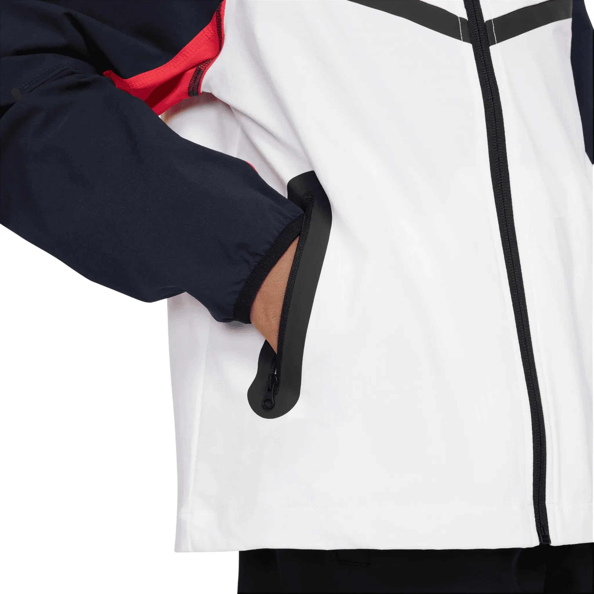 England FA Tech Woven Junior Full-Zip Jacket 2026/27 - Image 3