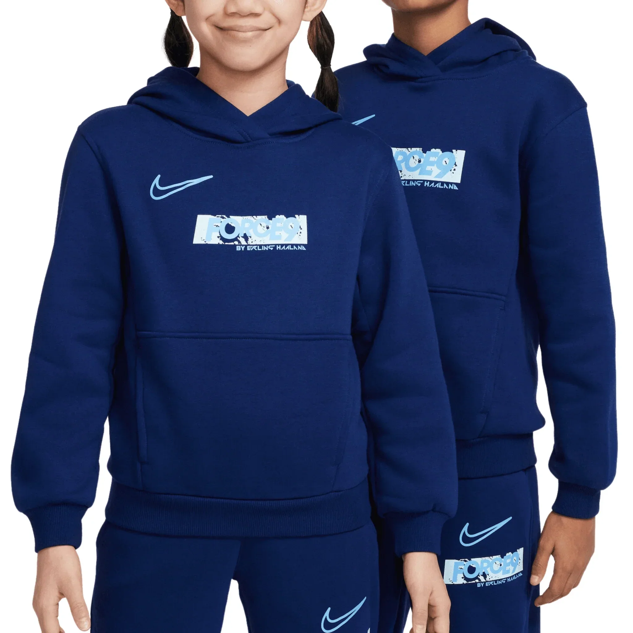 Erling Haaland Club Junior Fleece Hoodie - Image 4