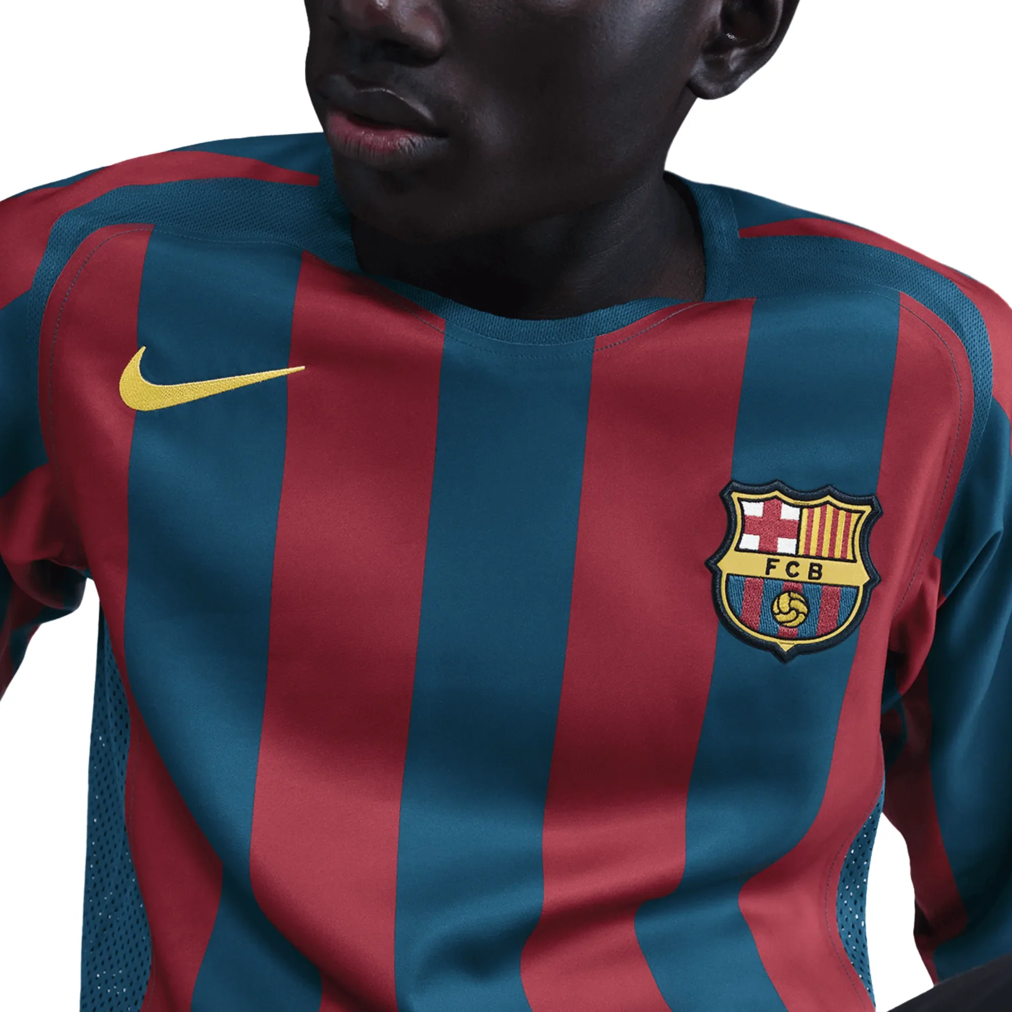FC Barcelona Long-Sleeve Reissue Jersey 2005/06 - Image 3