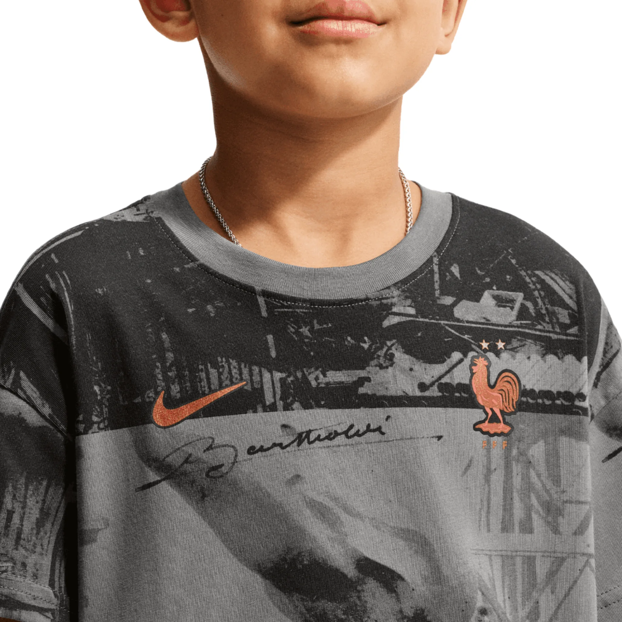 France FFF All Over Print Junior T-Shirt 2026/27 - Image 3