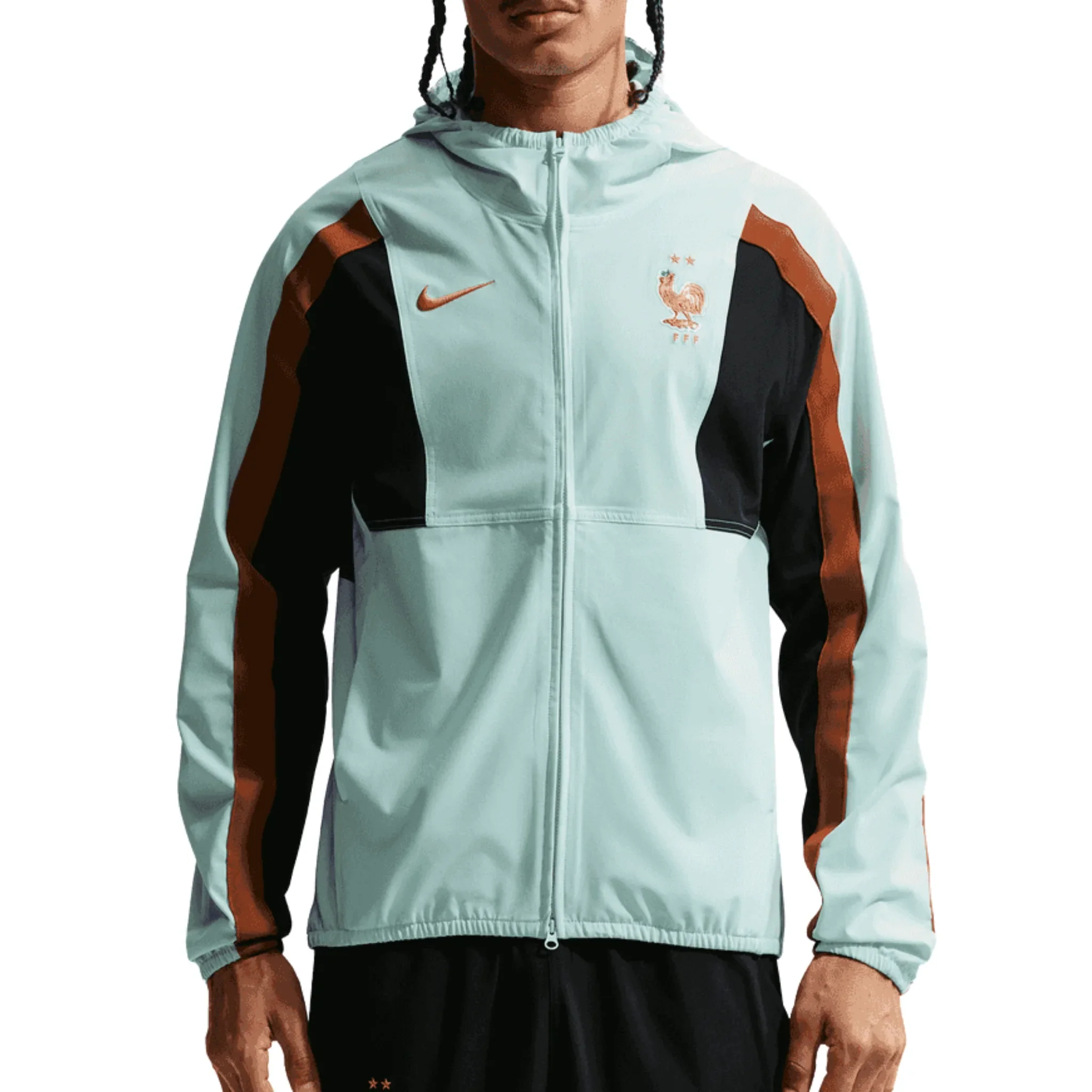 France FFF Energy Dri-FIT Soccer Woven Jacket 2026/27