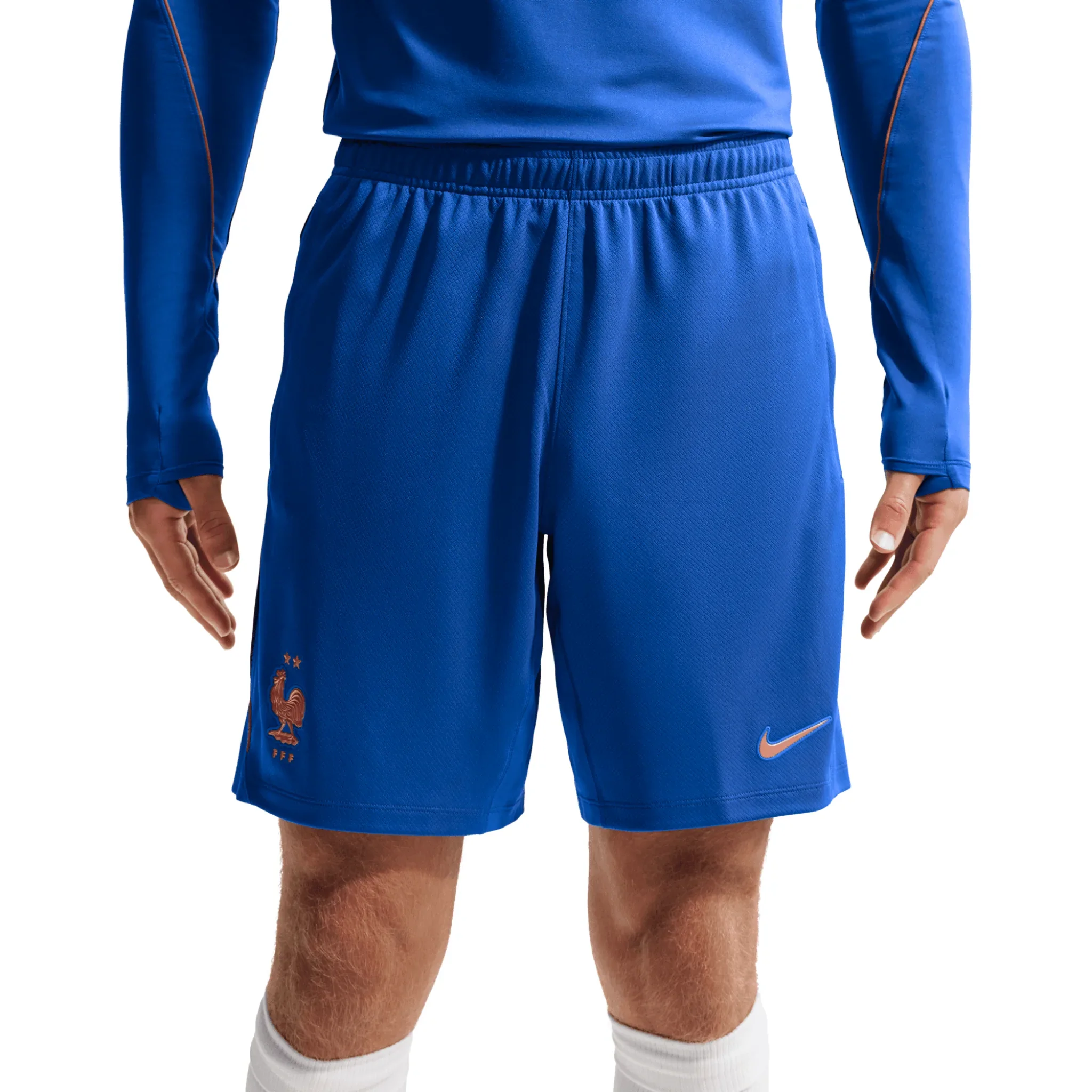 France FFF Strike Dri-FIT Soccer Knit Shorts 2026/27 - Image 3