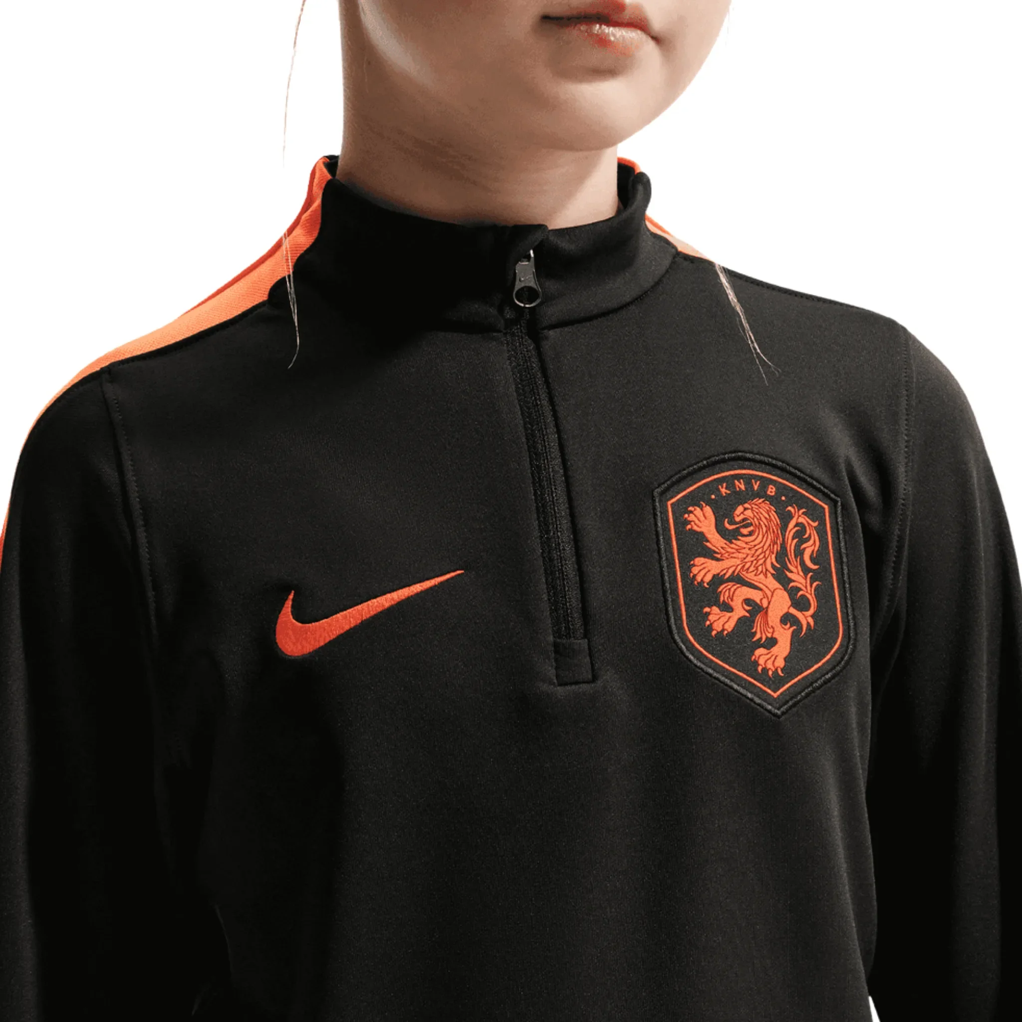 Netherlands KNVB Strike Dri-FIT Soccer Junior Drill Top 2026/27 - Image 3