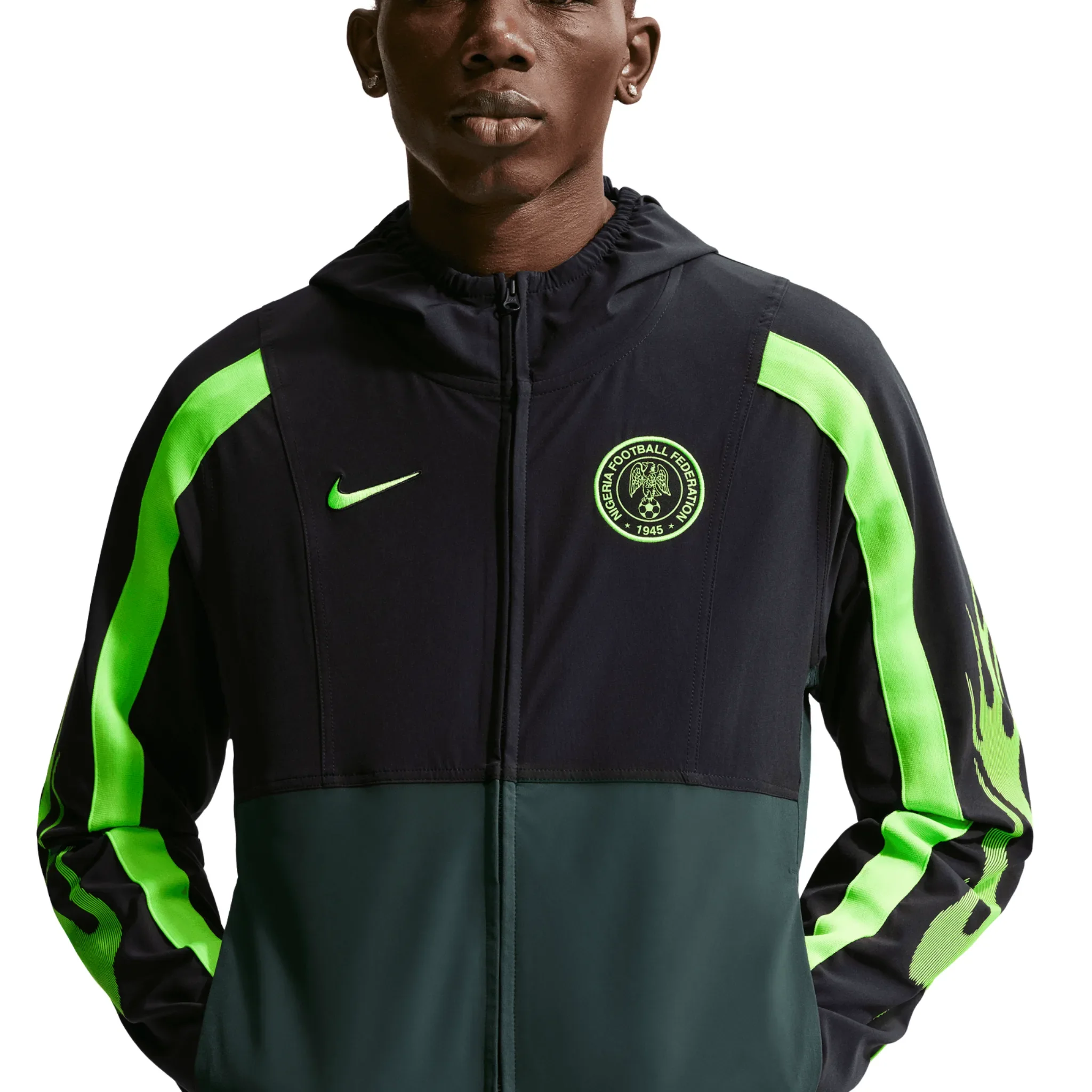 Nigeria NFF Energy Dri-FIT Soccer Woven Jacket 2026/27 - Image 3