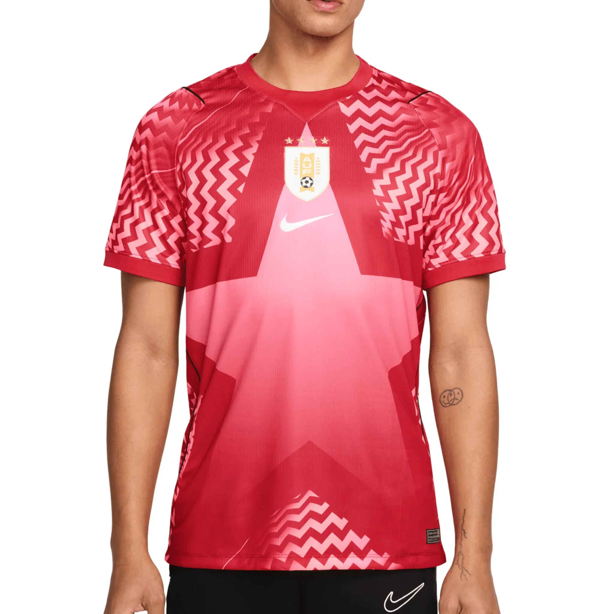 Uruguay AUF Stadium Short-Sleeve Goalkeeper Jersey 2026/27