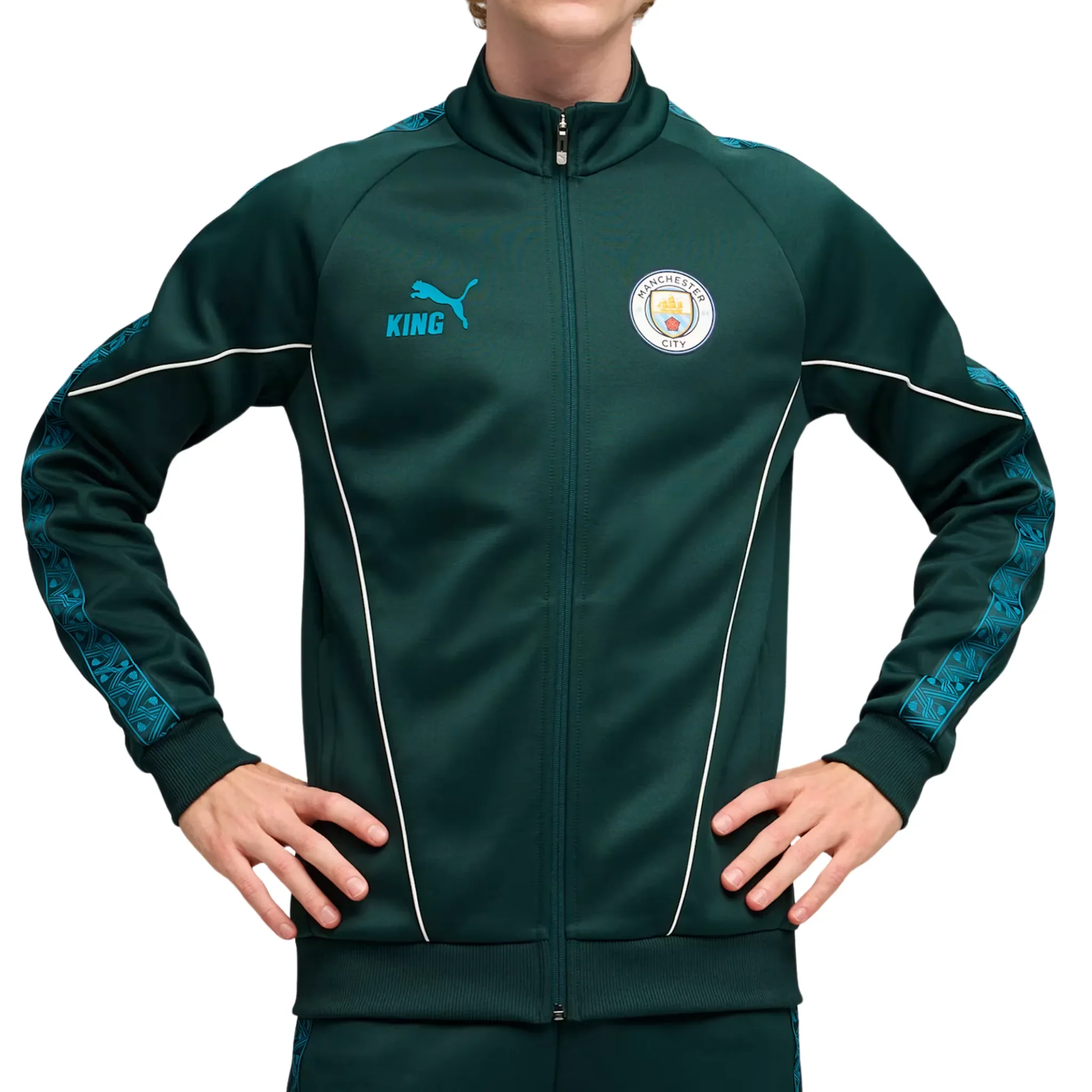 Manchester City FC King Anthem Jacket 2025/26 - Image 13