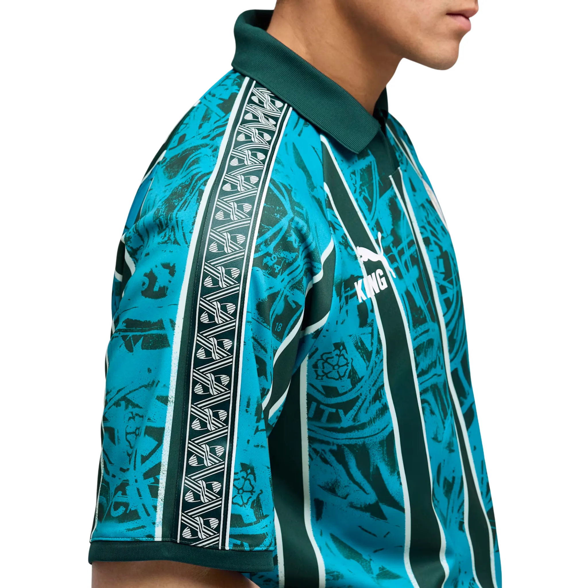 Manchester City FC King Retro Jersey 2025/26 - Image 3