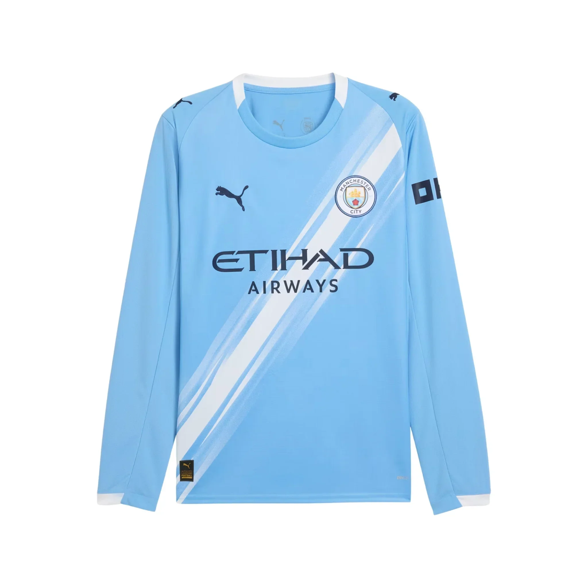 Manchester City FC Long Sleeve Home Jersey 2025/26 - Image 5